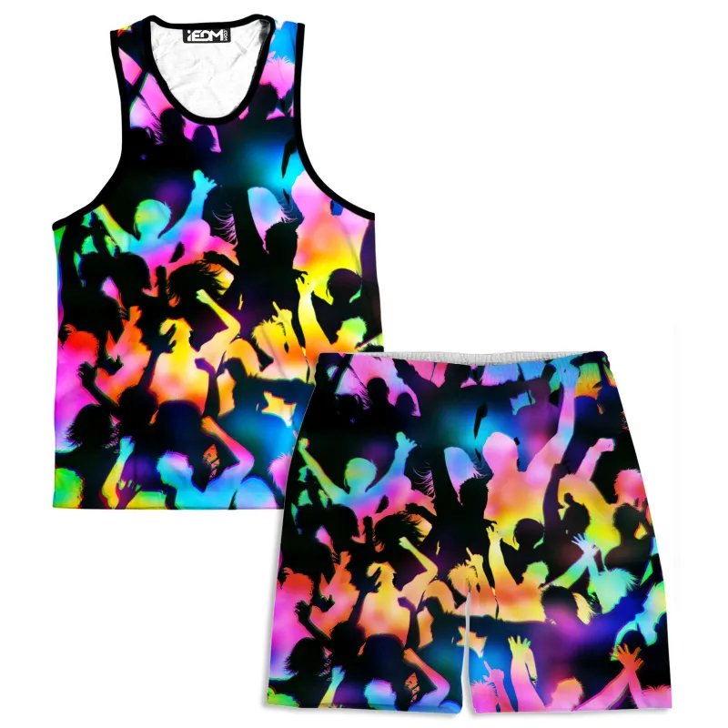 Good Vibes Men's Tank and Shorts Combo sold by iEDM
