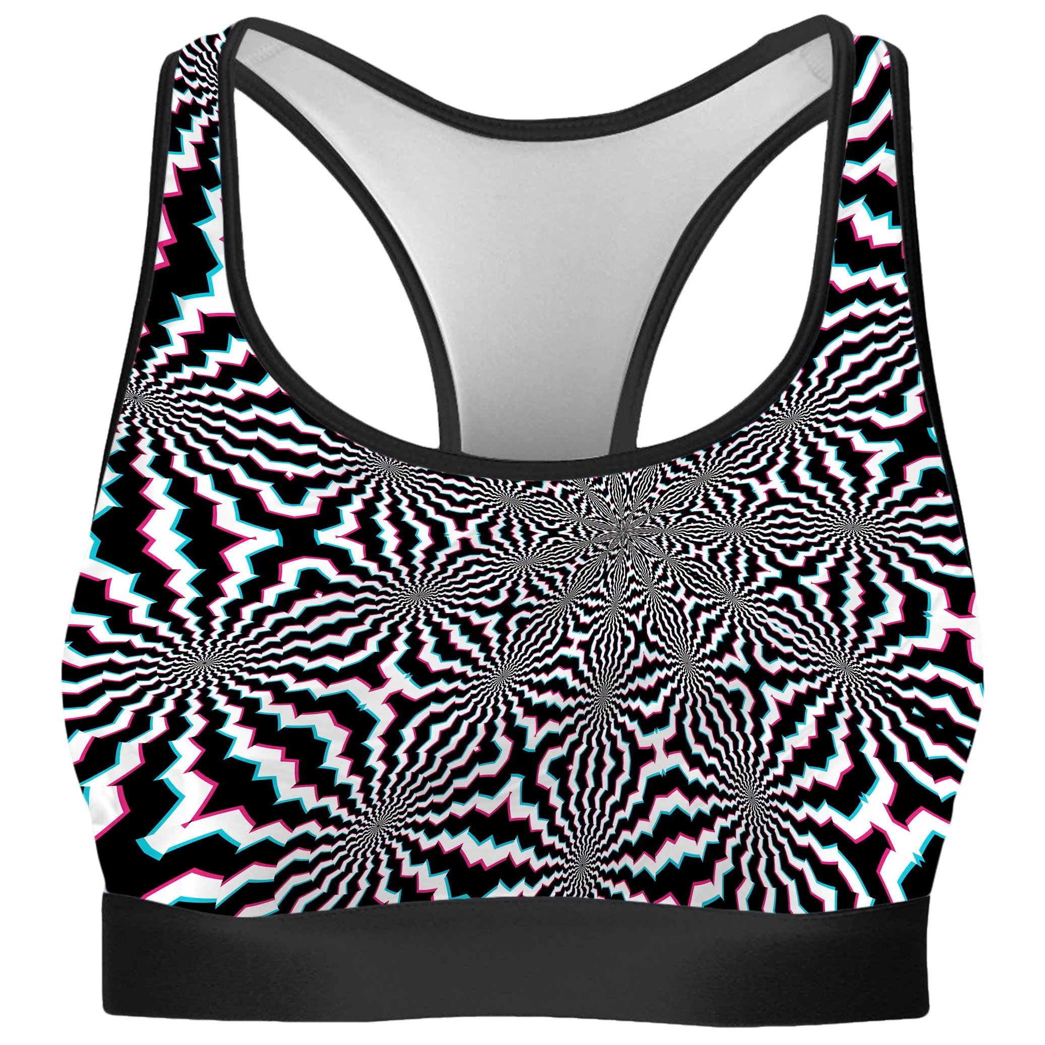 Fractal Ripples Rave Bra and Leggings Combo sold by iEDM product image thumbnail 2