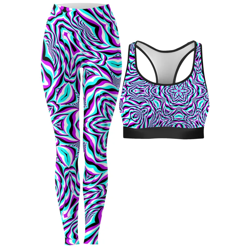 Aquarius Rave Bra and Leggings Combo sold by iEDM
