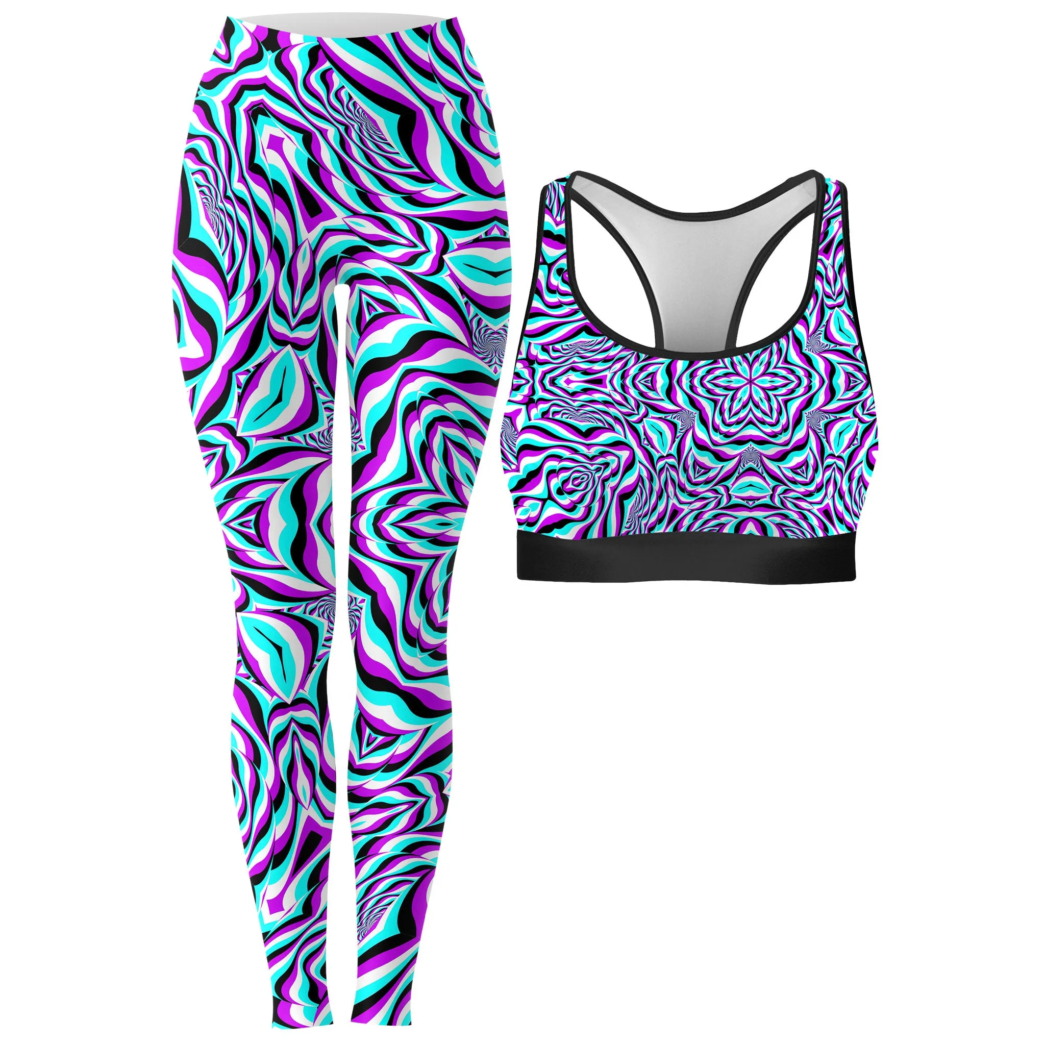 Aquarius Rave Bra and Leggings Combo sold by iEDM