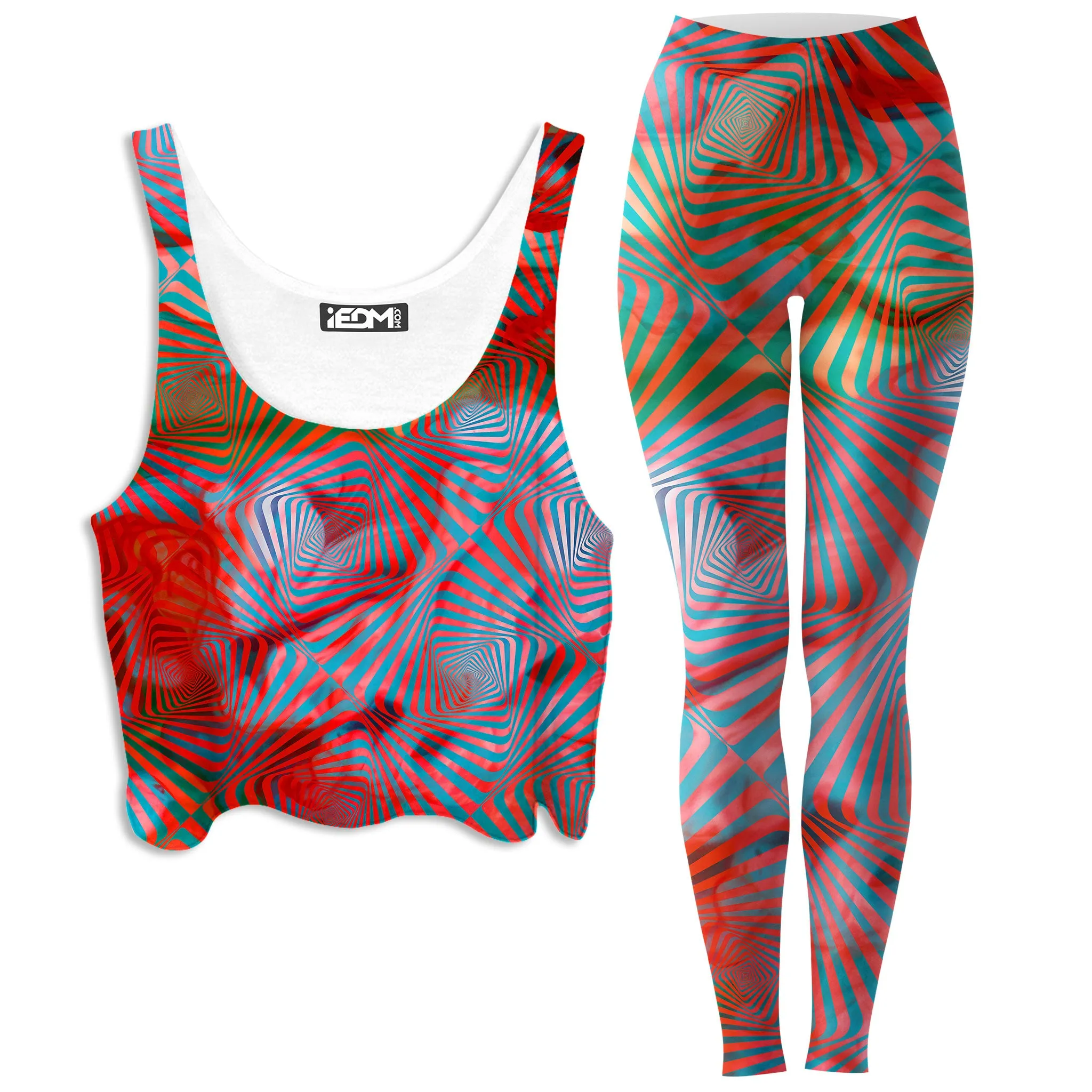 Solstice Crop Top and Leggings Combo sold by iEDM