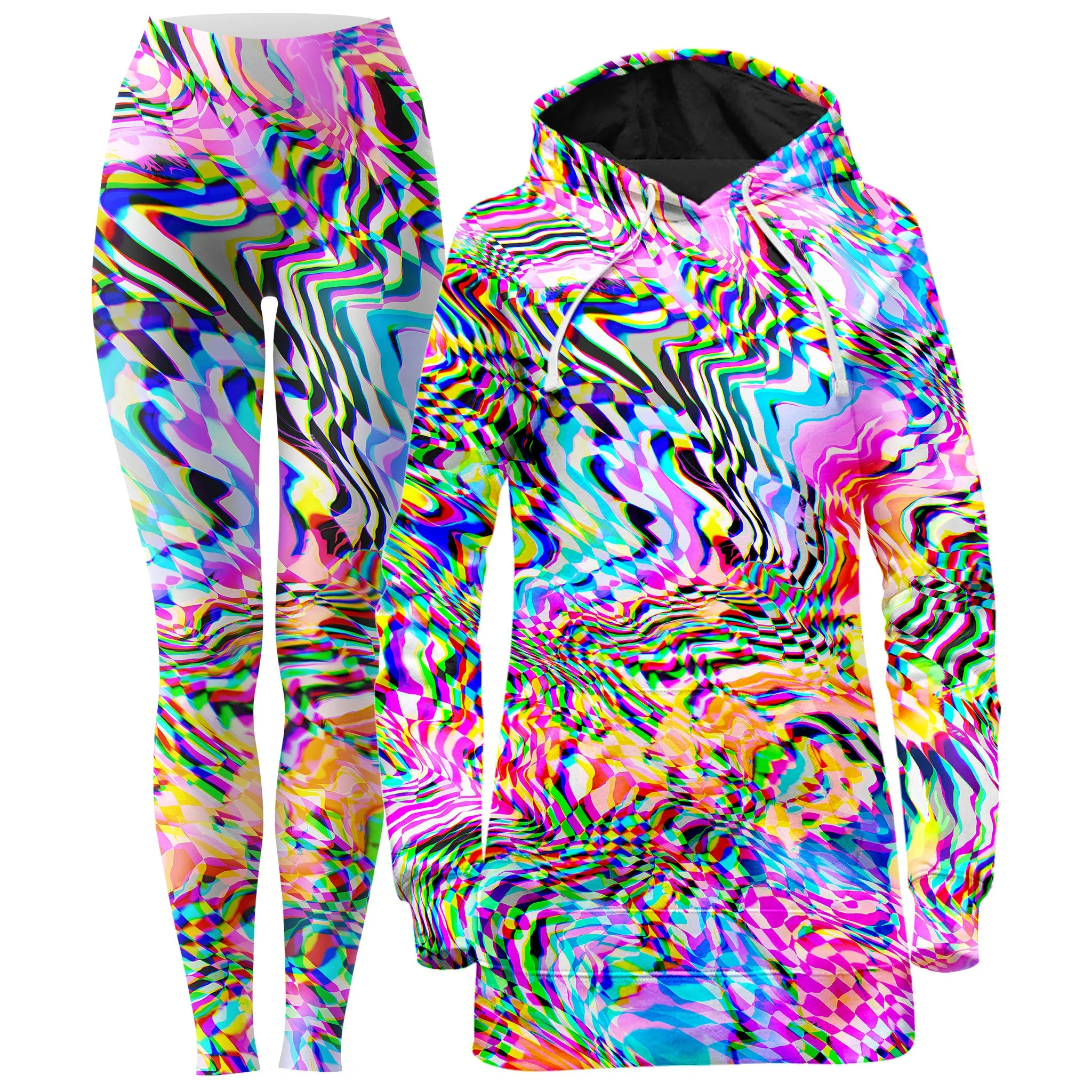 No Signal 2.0 Hoodie Dress and Leggings Combo sold by iEDM