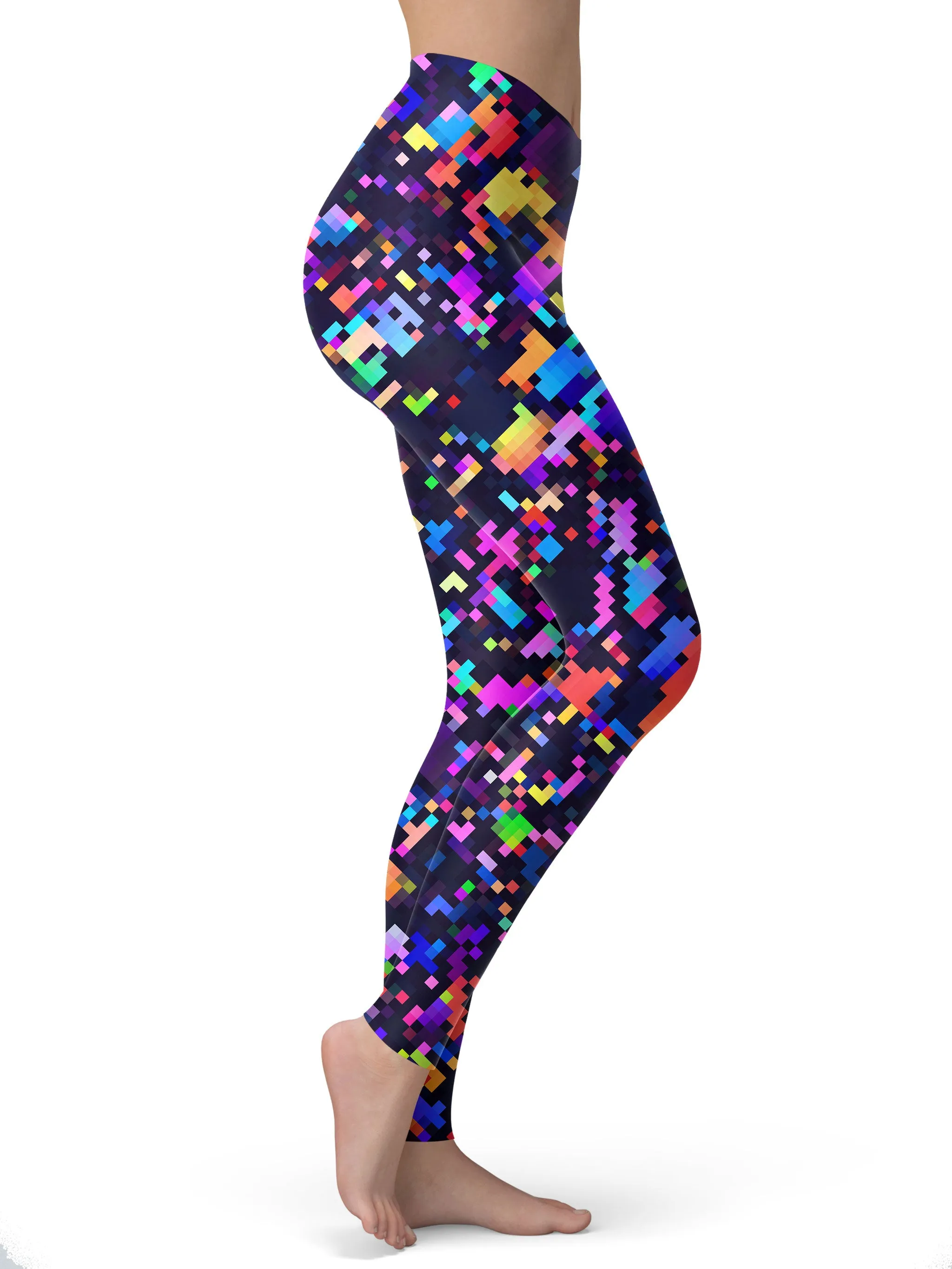 8-Bit Confetti Leggings sold by iEDM product image thumbnail 2