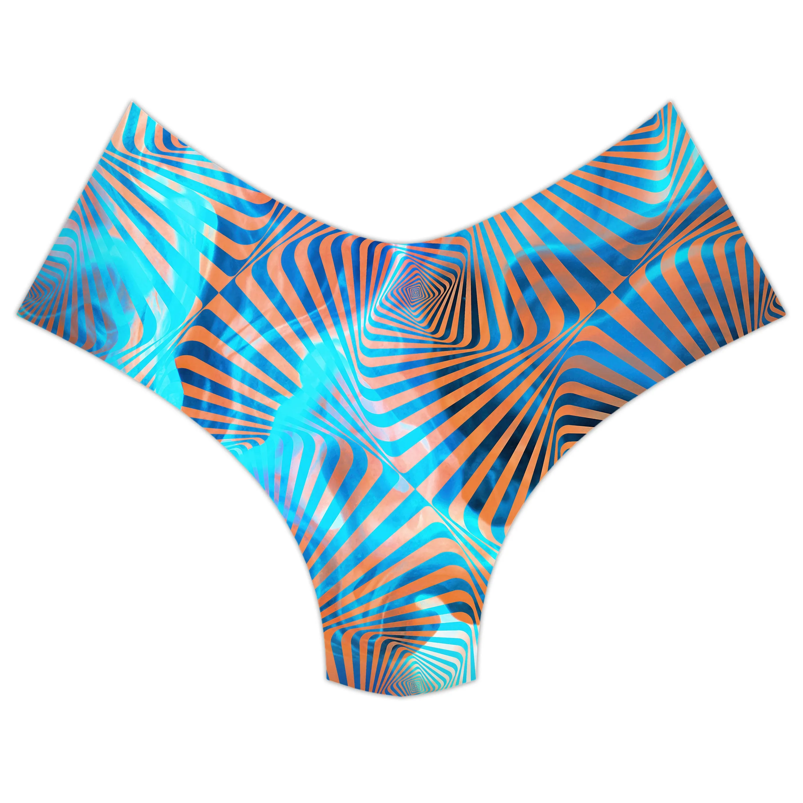 Aqua Plasma Booty Shorts sold by iEDM product image thumbnail 3