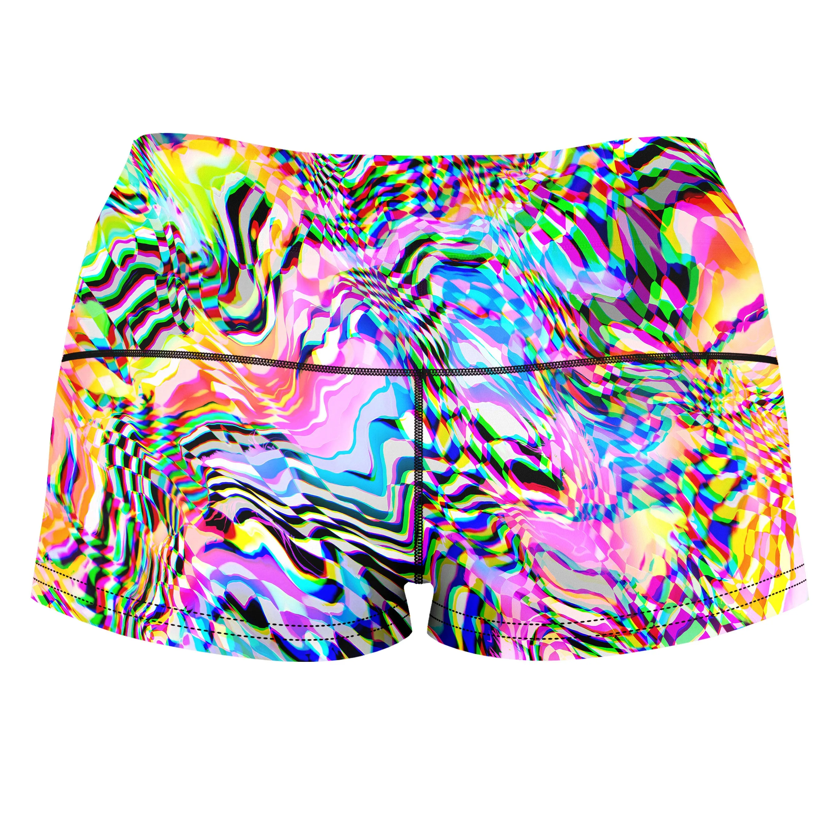 No Signal 2.0 High-Waisted Women's Shorts sold by iEDM product image thumbnail 2