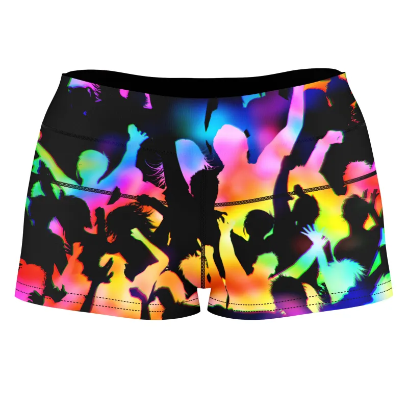Good Vibes High-Waisted Women's Shorts sold by iEDM