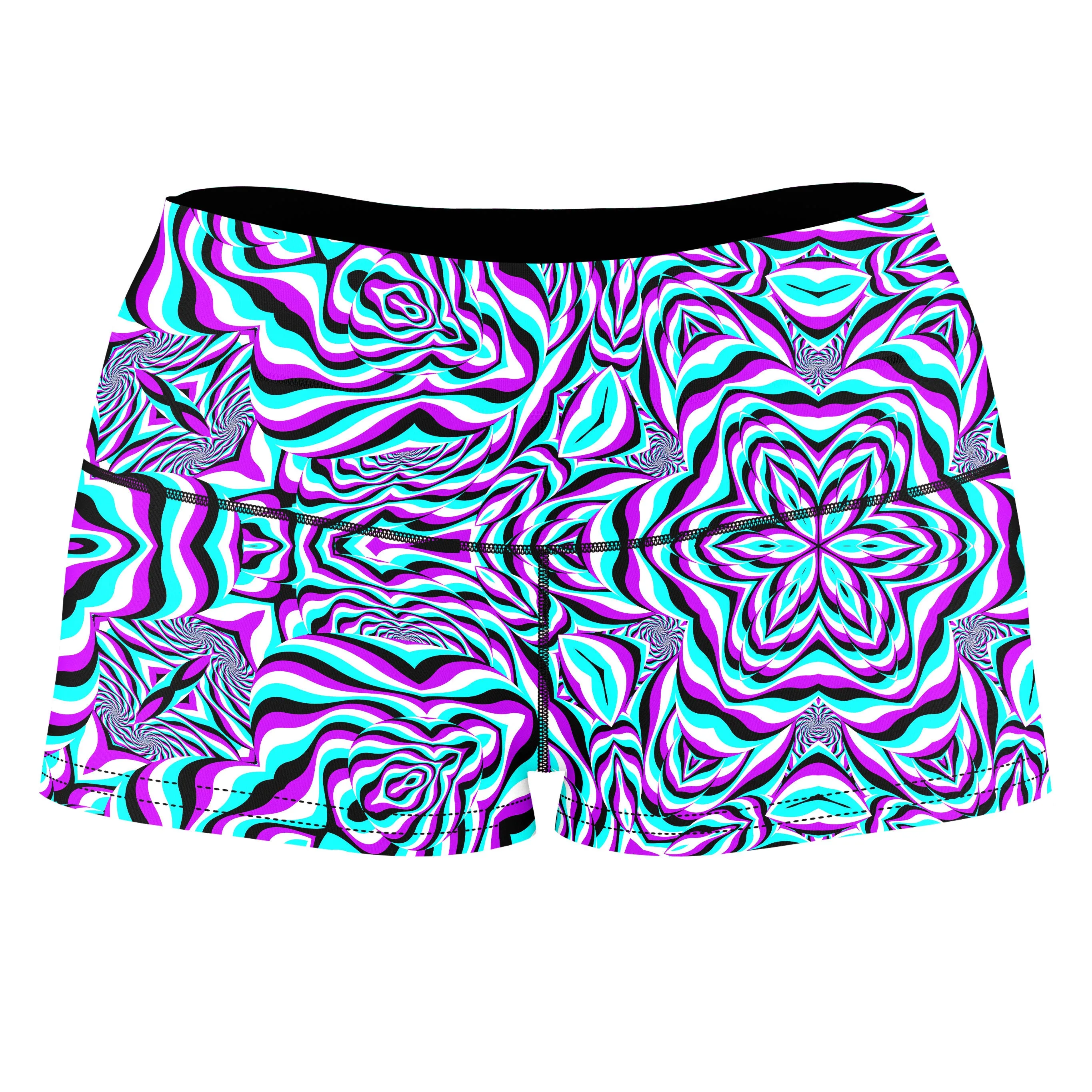 Aquarius High-Waisted Women's Shorts sold by iEDM