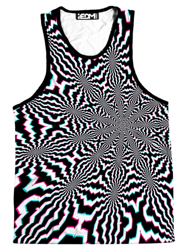 Fractal Ripples Men's Tank sold by iEDM