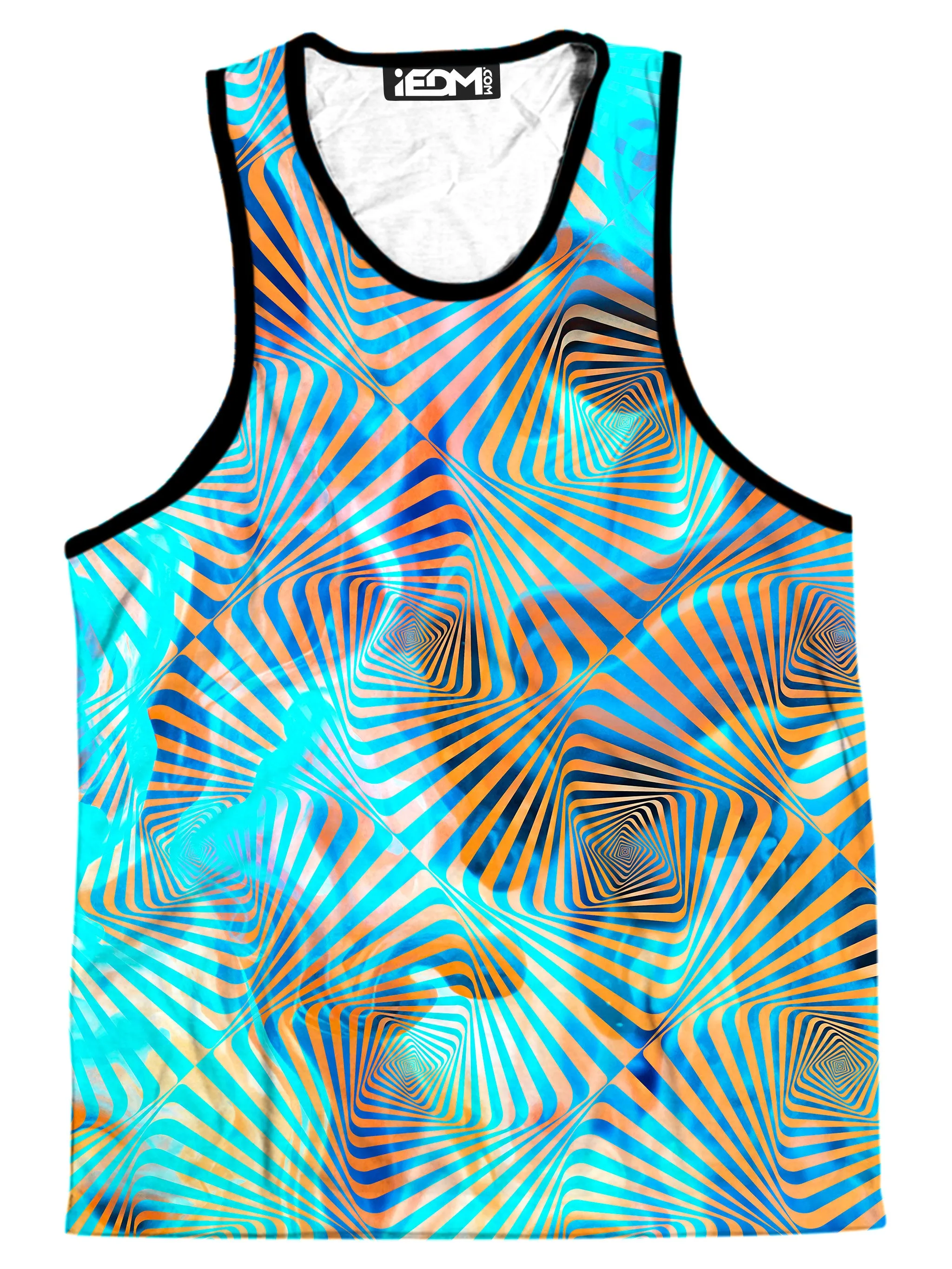 Aqua Plasma Men's Tank sold by iEDM
