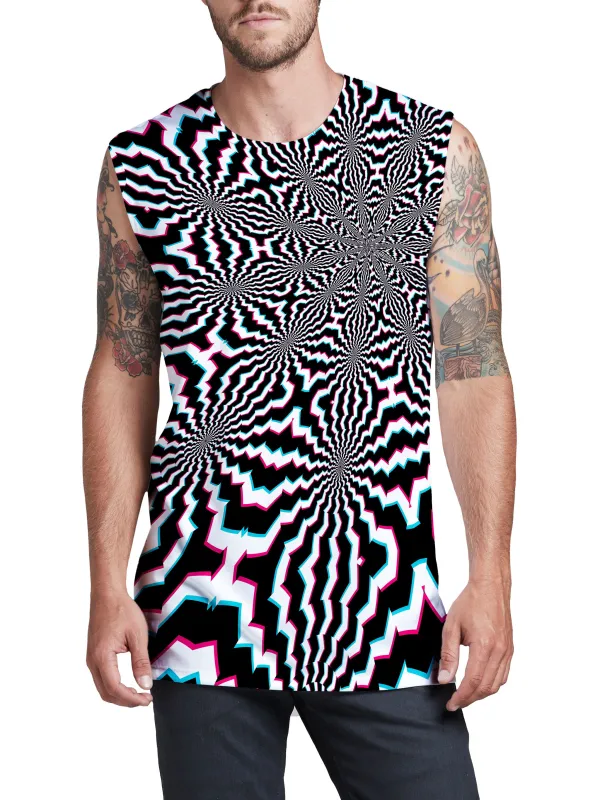 Fractal Ripples Men's Muscle Tank sold by iEDM