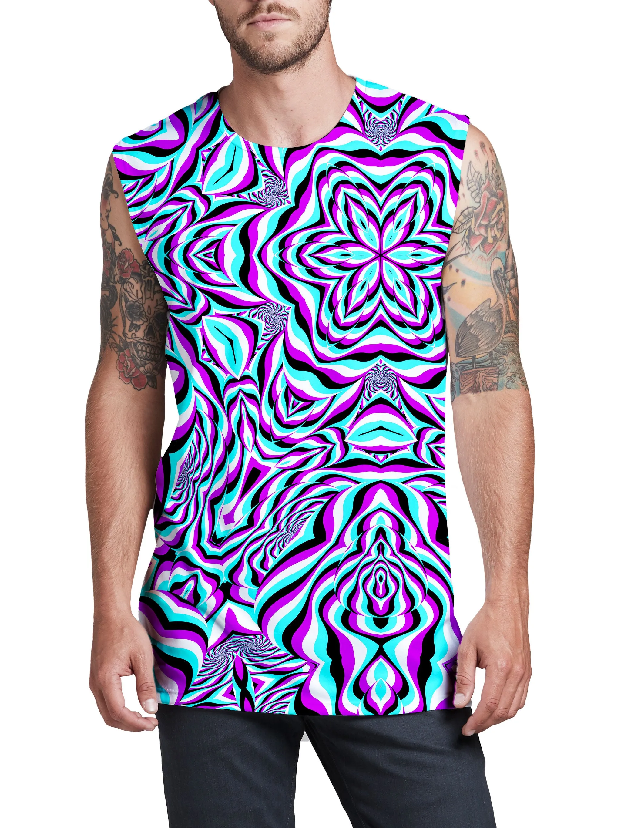 Aquarius Men's Muscle Tank sold by iEDM