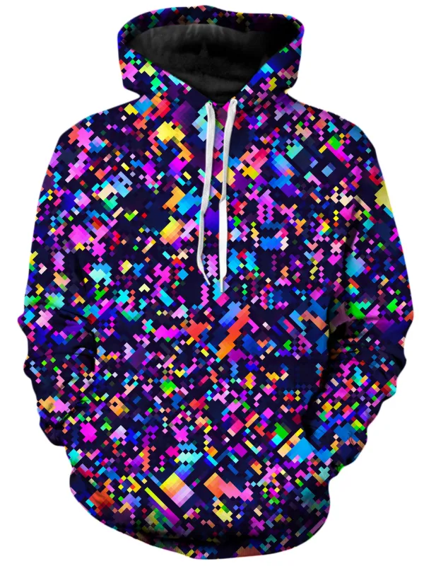 8-Bit Confetti Unisex Hoodie sold by iEDM