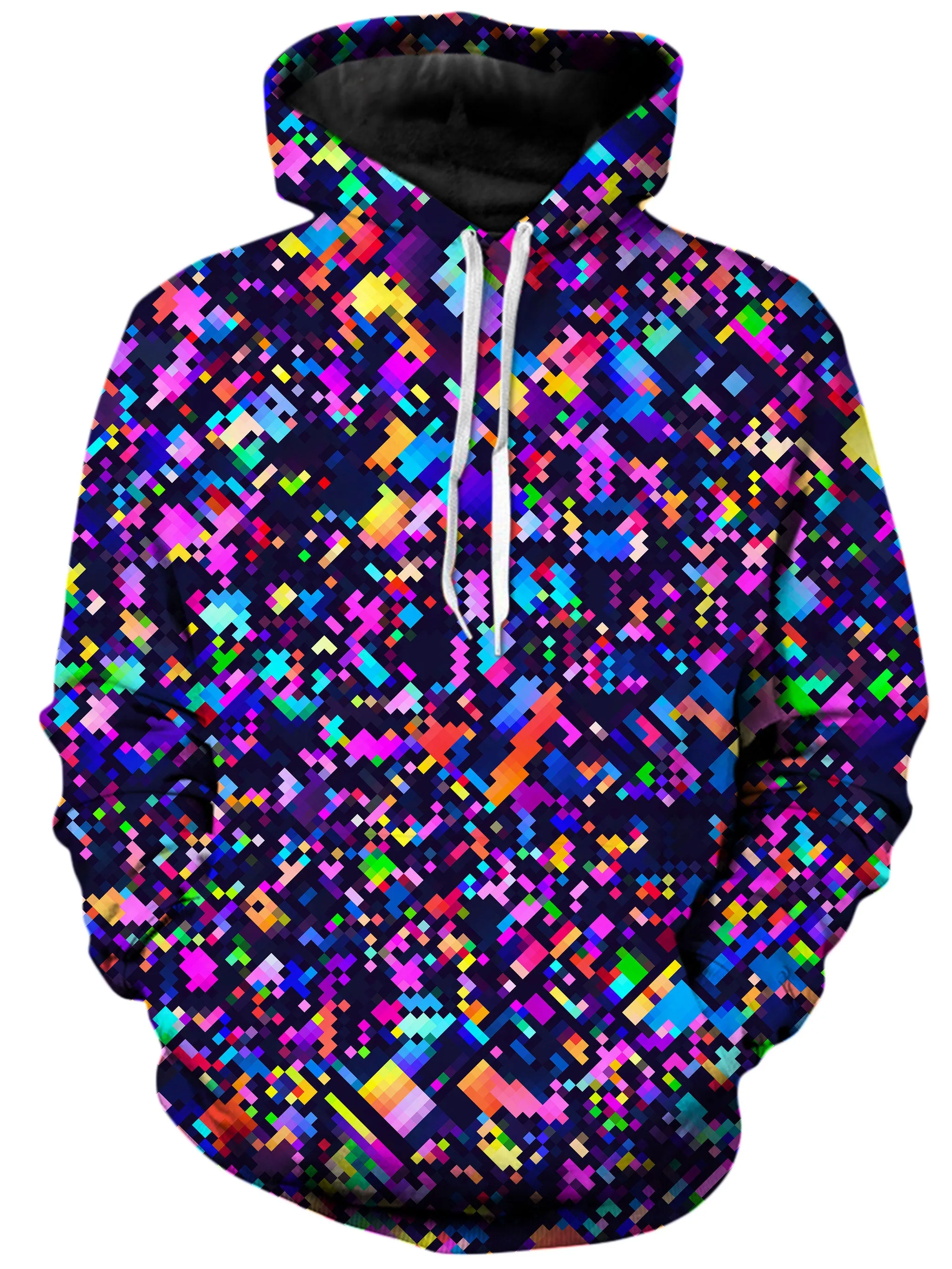 8-Bit Confetti Unisex Hoodie sold by iEDM