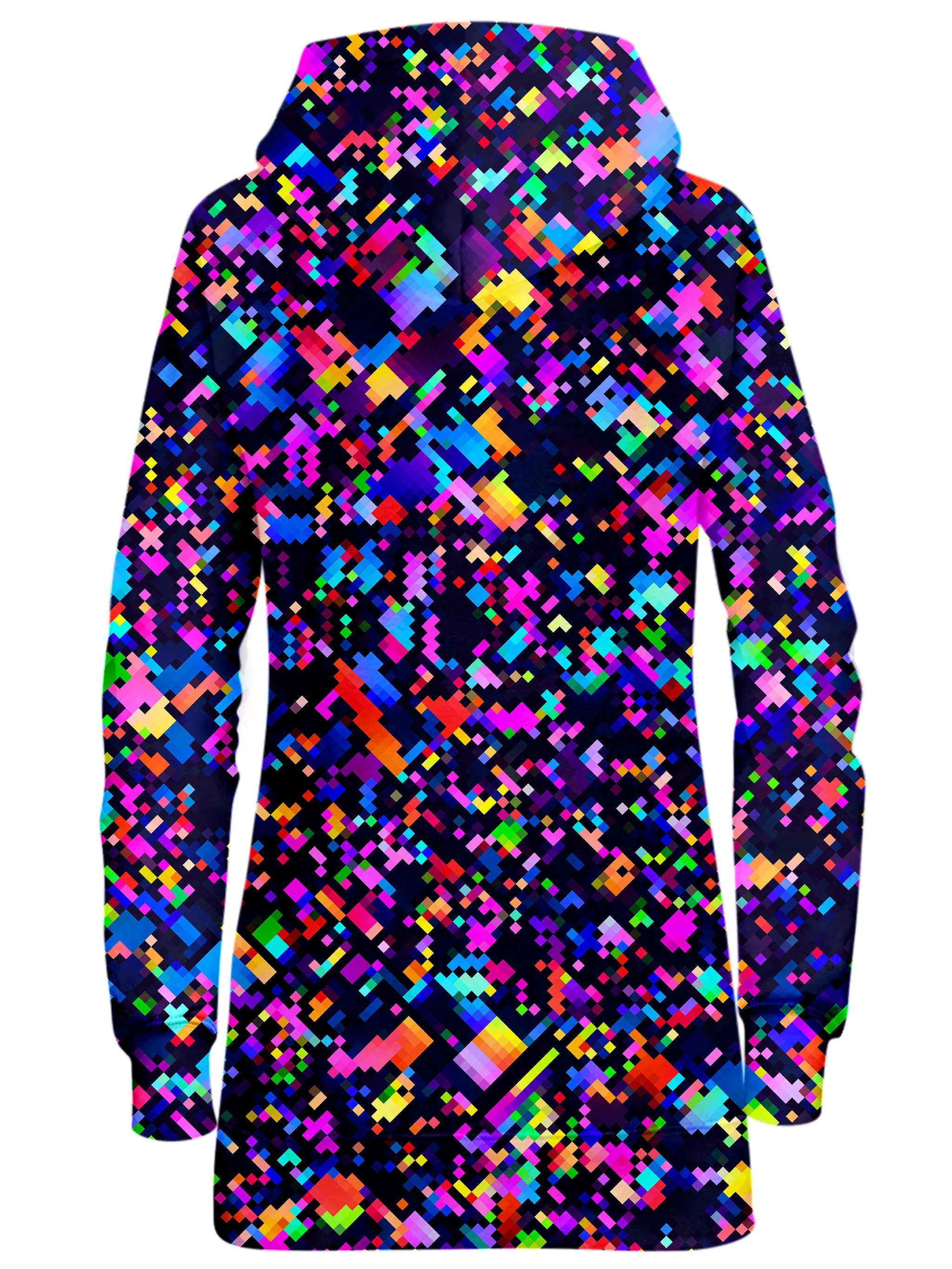 8-Bit Confetti Hoodie Dress sold by iEDM product image thumbnail 2