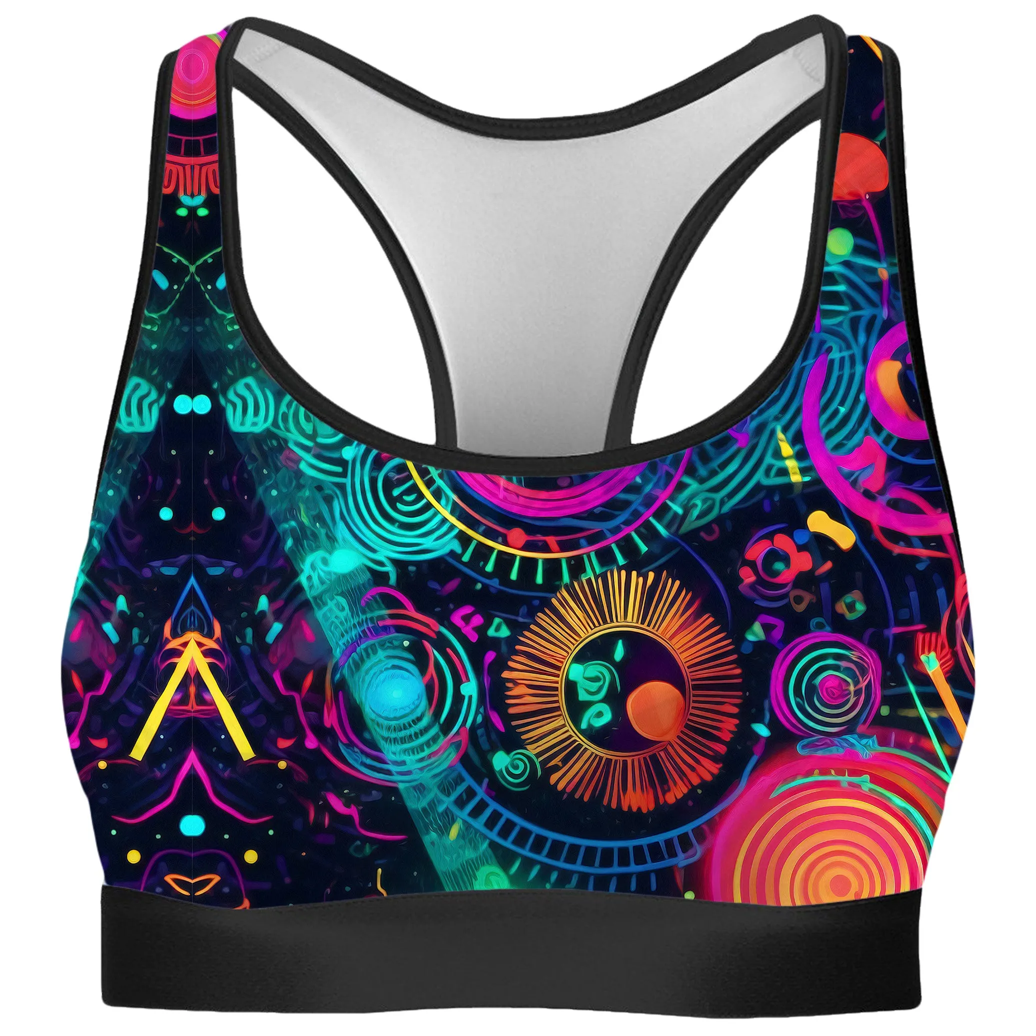 Retro Trip Rave Bra and Leggings Combo sold by iEDM product image thumbnail 2