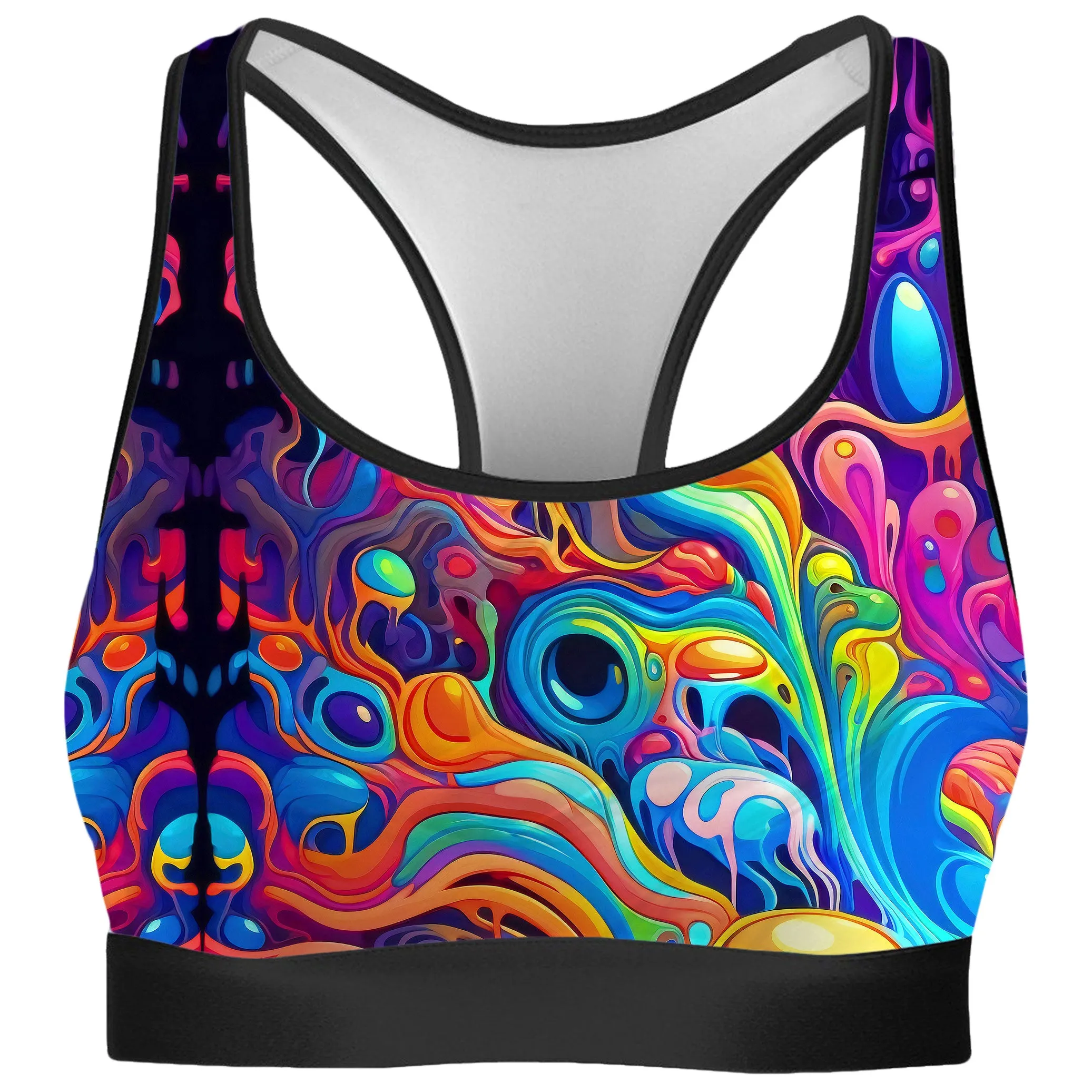 Kandi Swirl Rave Bra and Leggings Combo sold by iEDM product image thumbnail 2