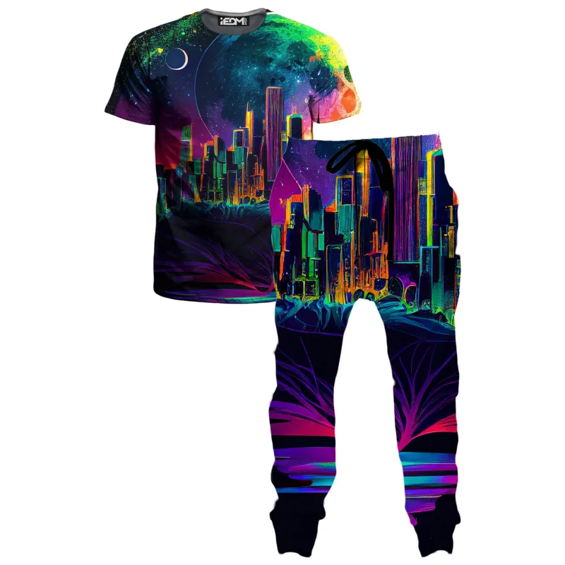 Back to Reality T-Shirt and Joggers Combo made by iEDM