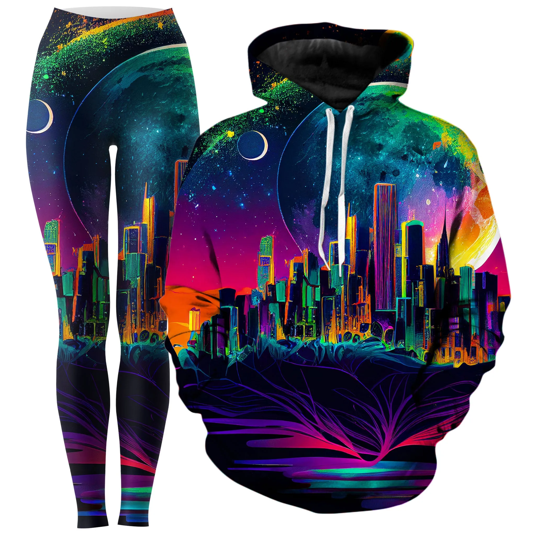 Back to Reality Hoodie and Leggings Combo sold by iEDM