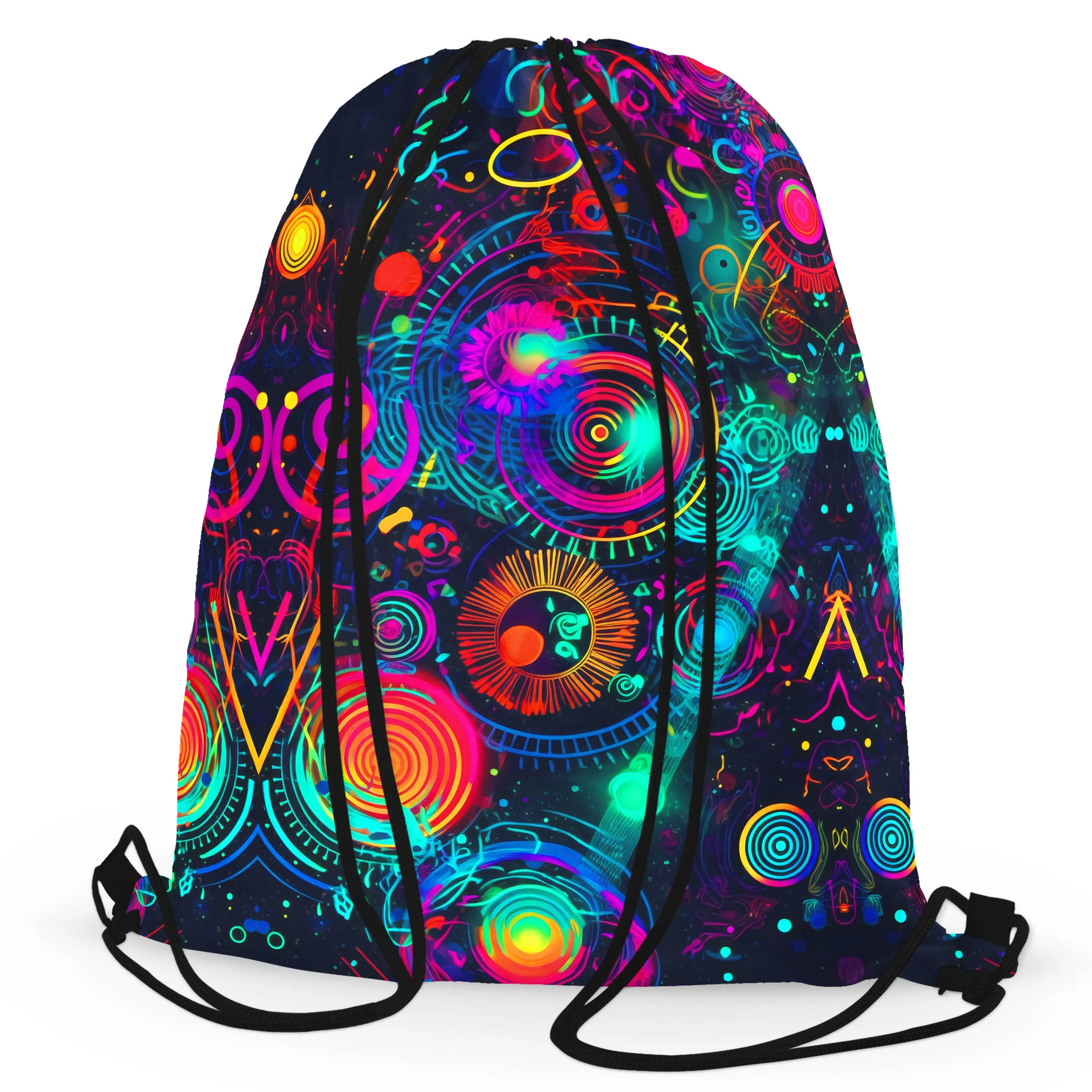 Retro Trip Drawstring Bag sold by iEDM product image thumbnail 3