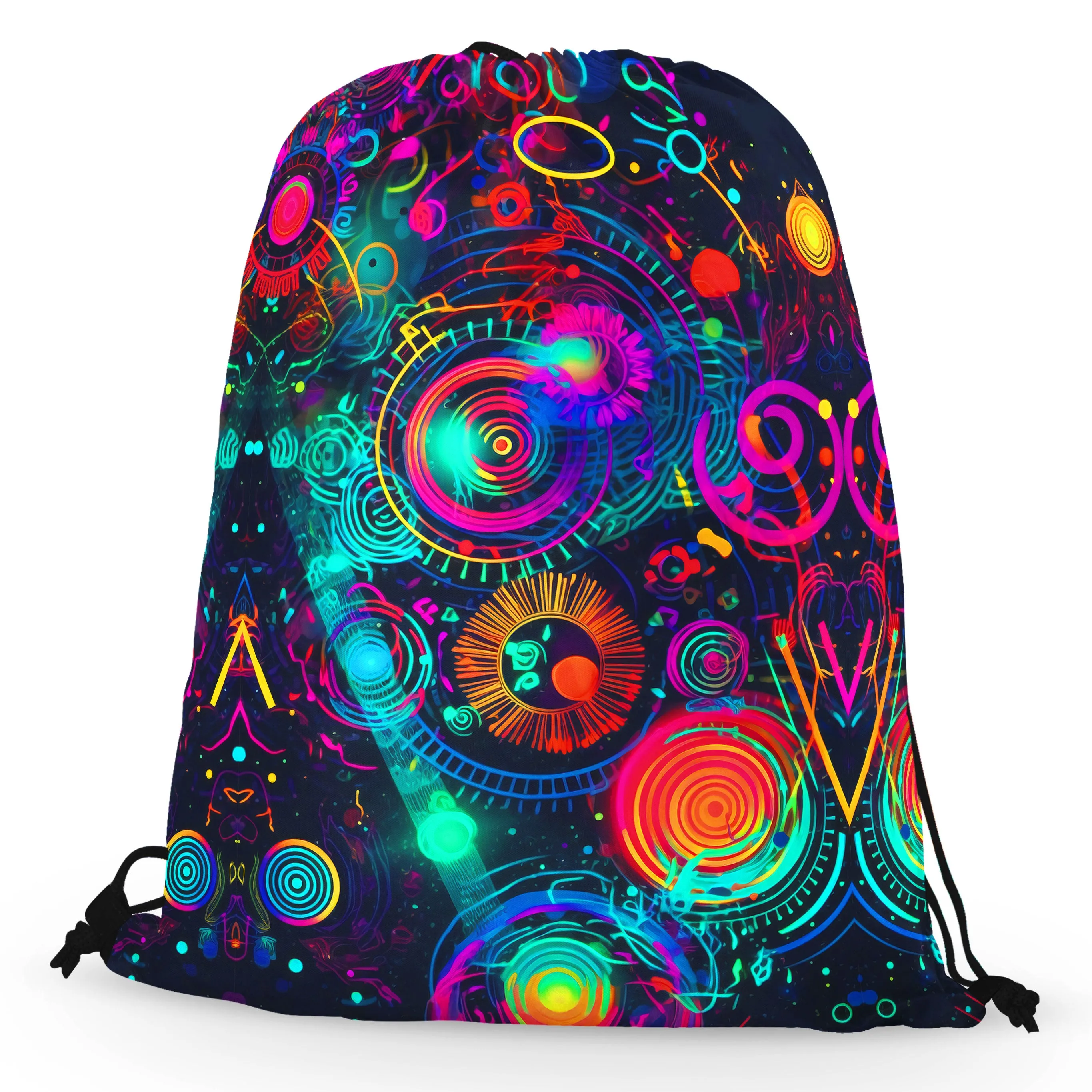 Retro Trip Drawstring Bag sold by iEDM product image thumbnail 2