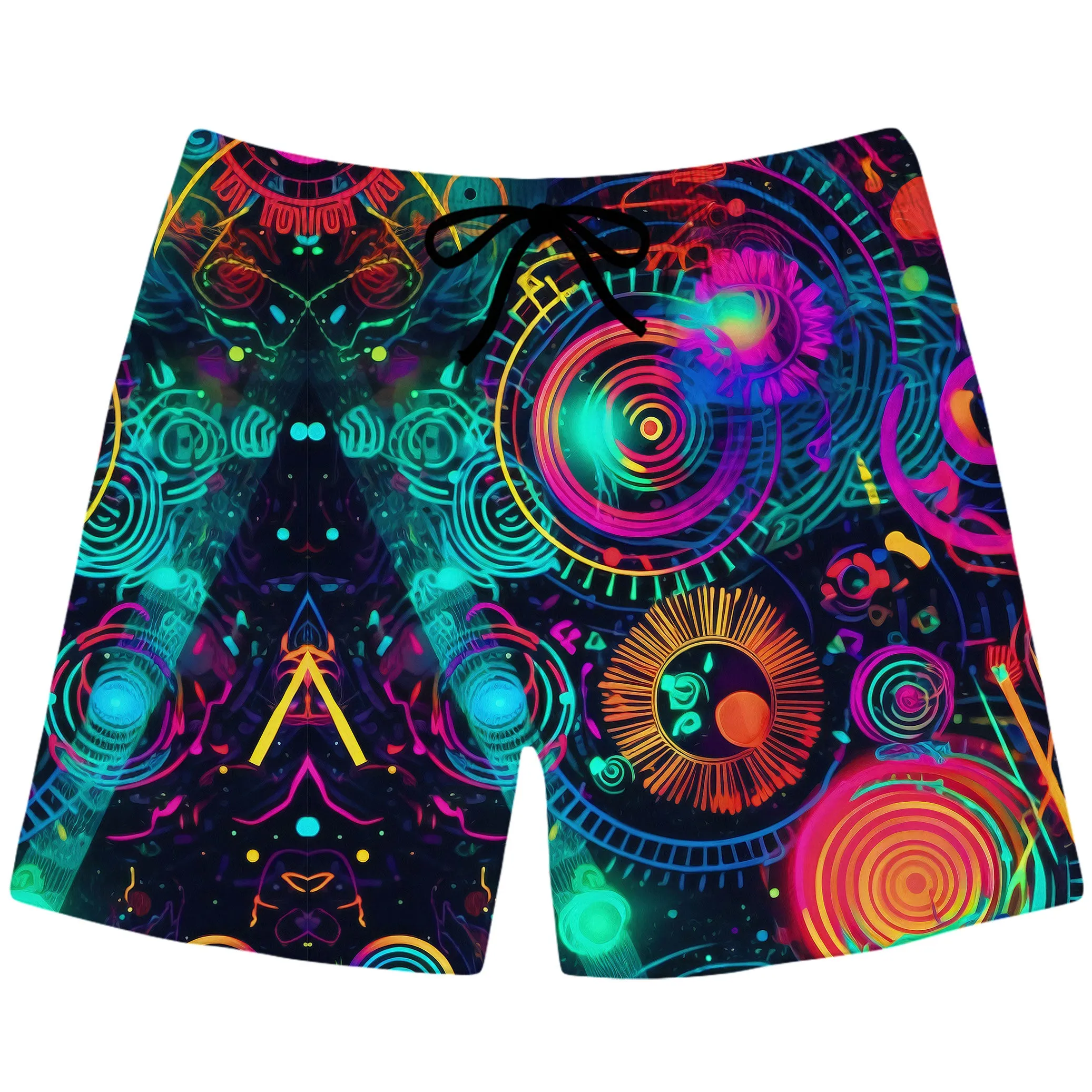 Retro Trip Swim Trunks sold by iEDM