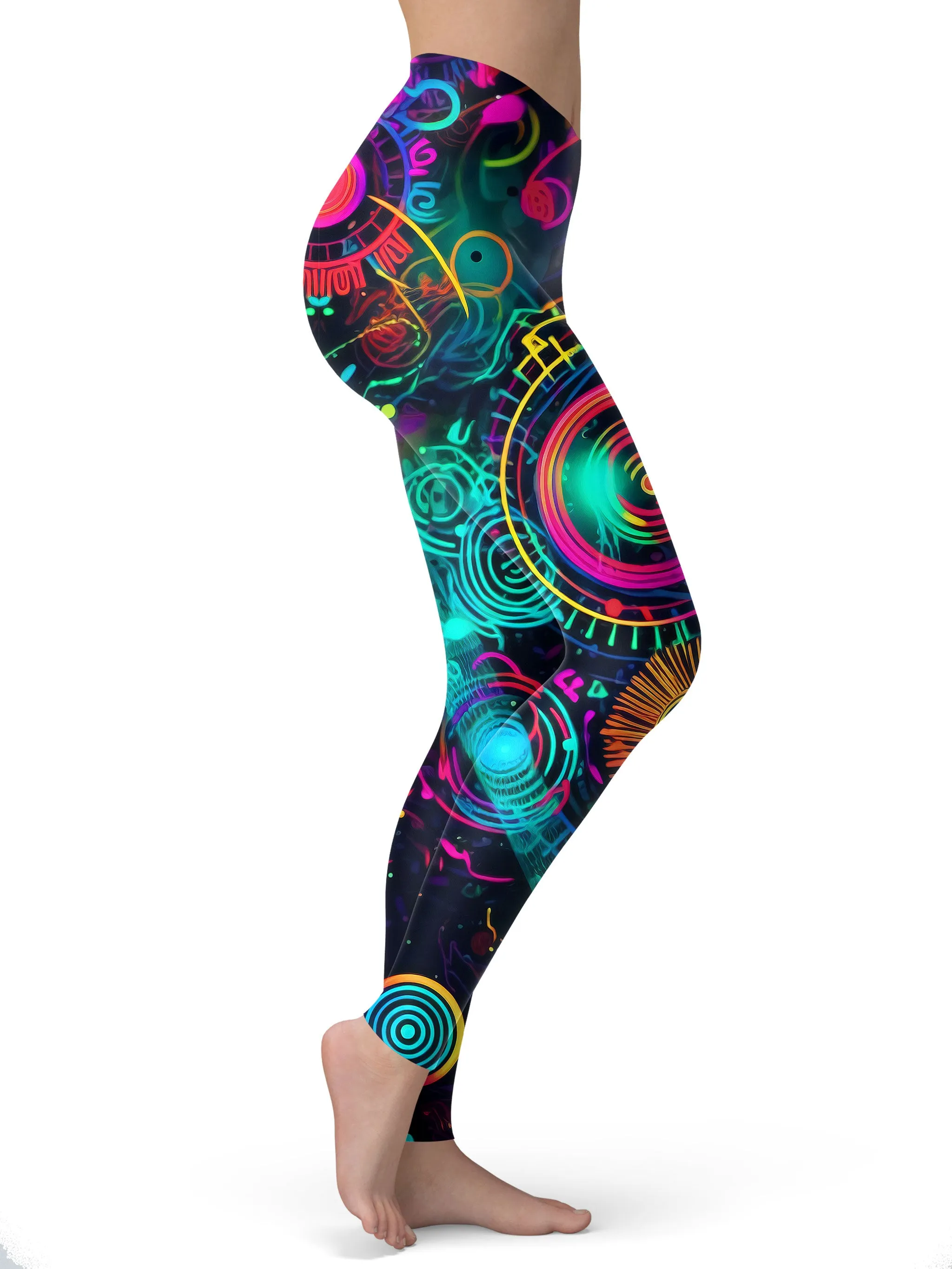 Retro Trip Leggings sold by iEDM product image thumbnail 2