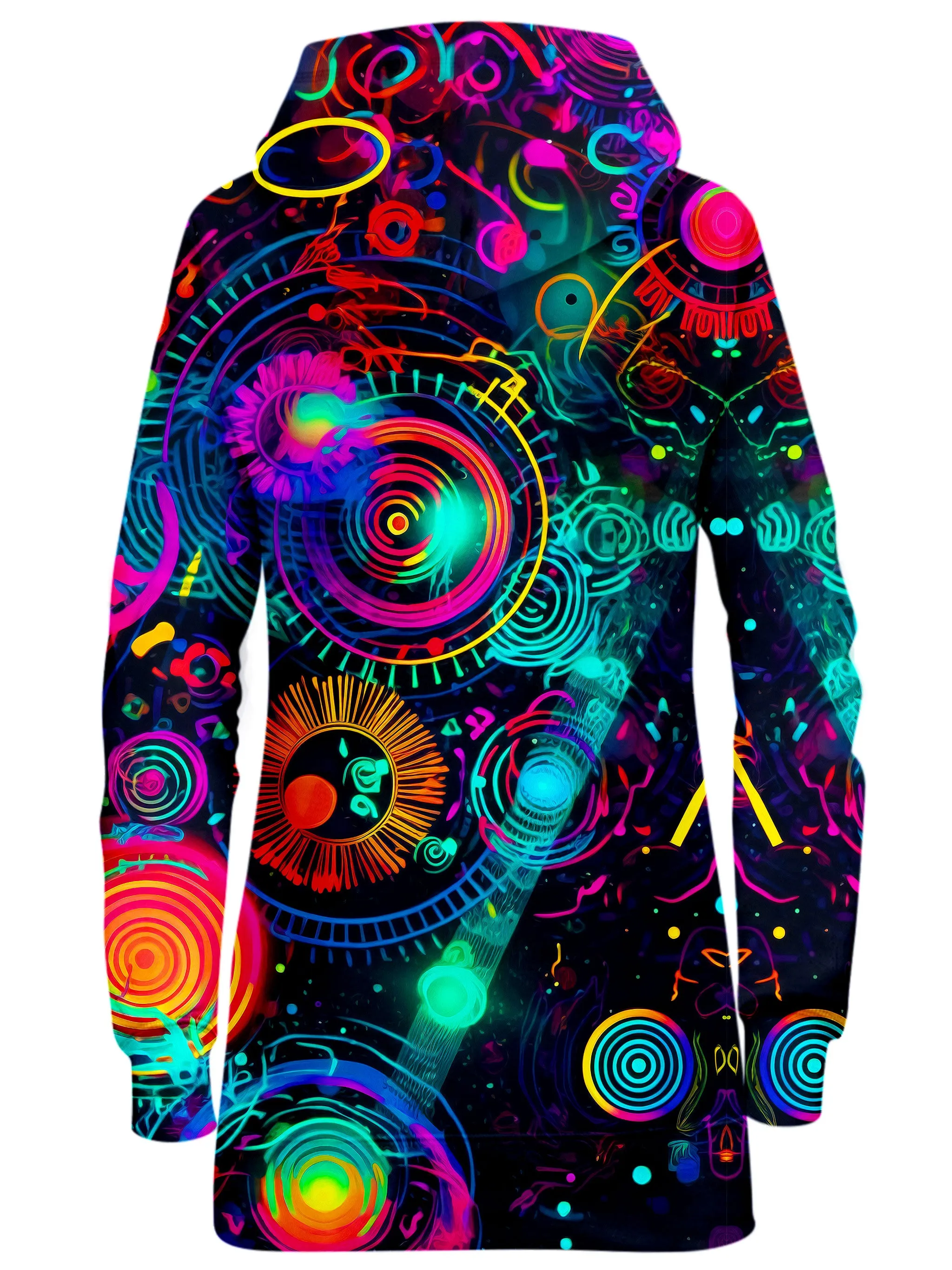 Retro Trip Hoodie Dress sold by iEDM product image thumbnail 2