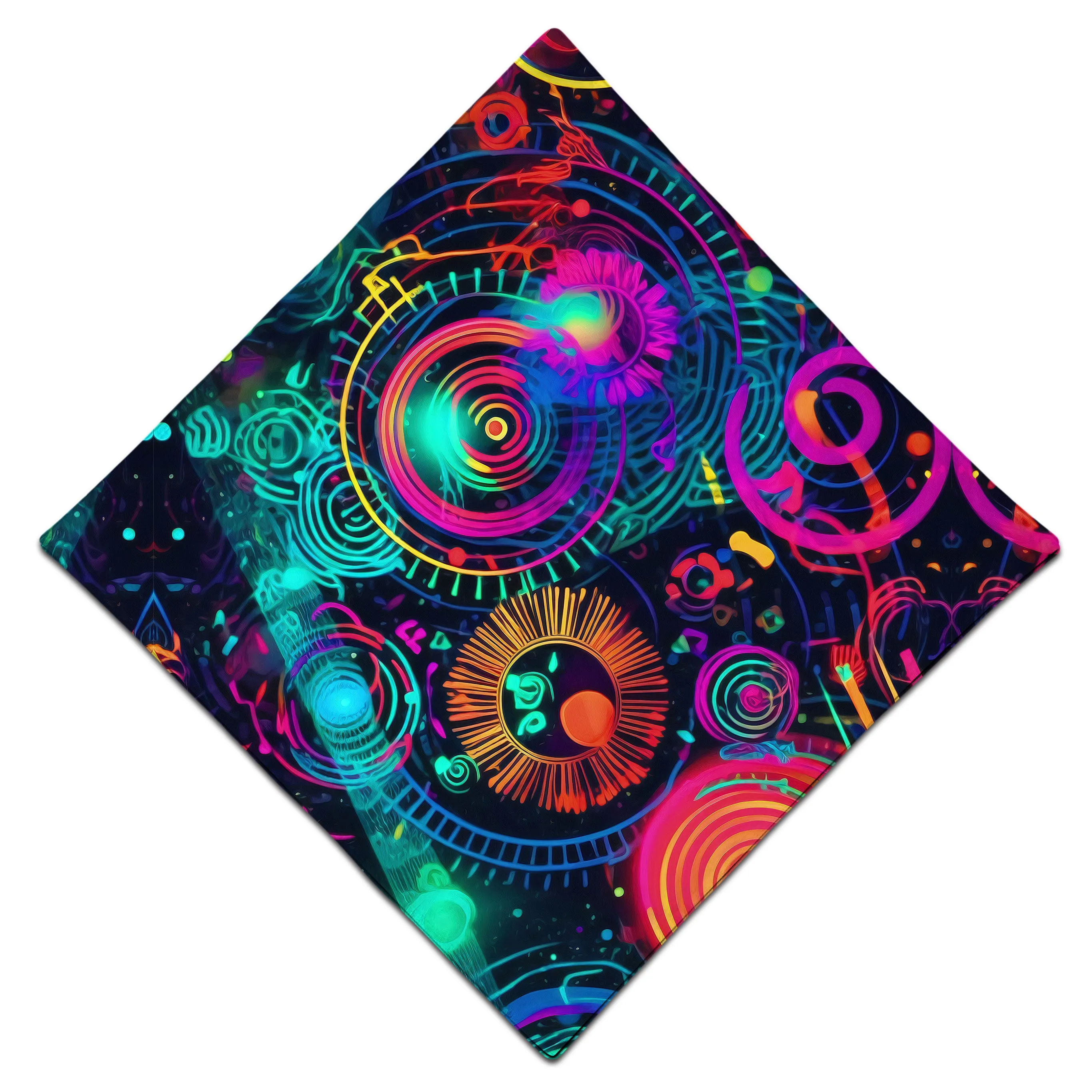 Retro Trip Bandana sold by iEDM product image thumbnail 3