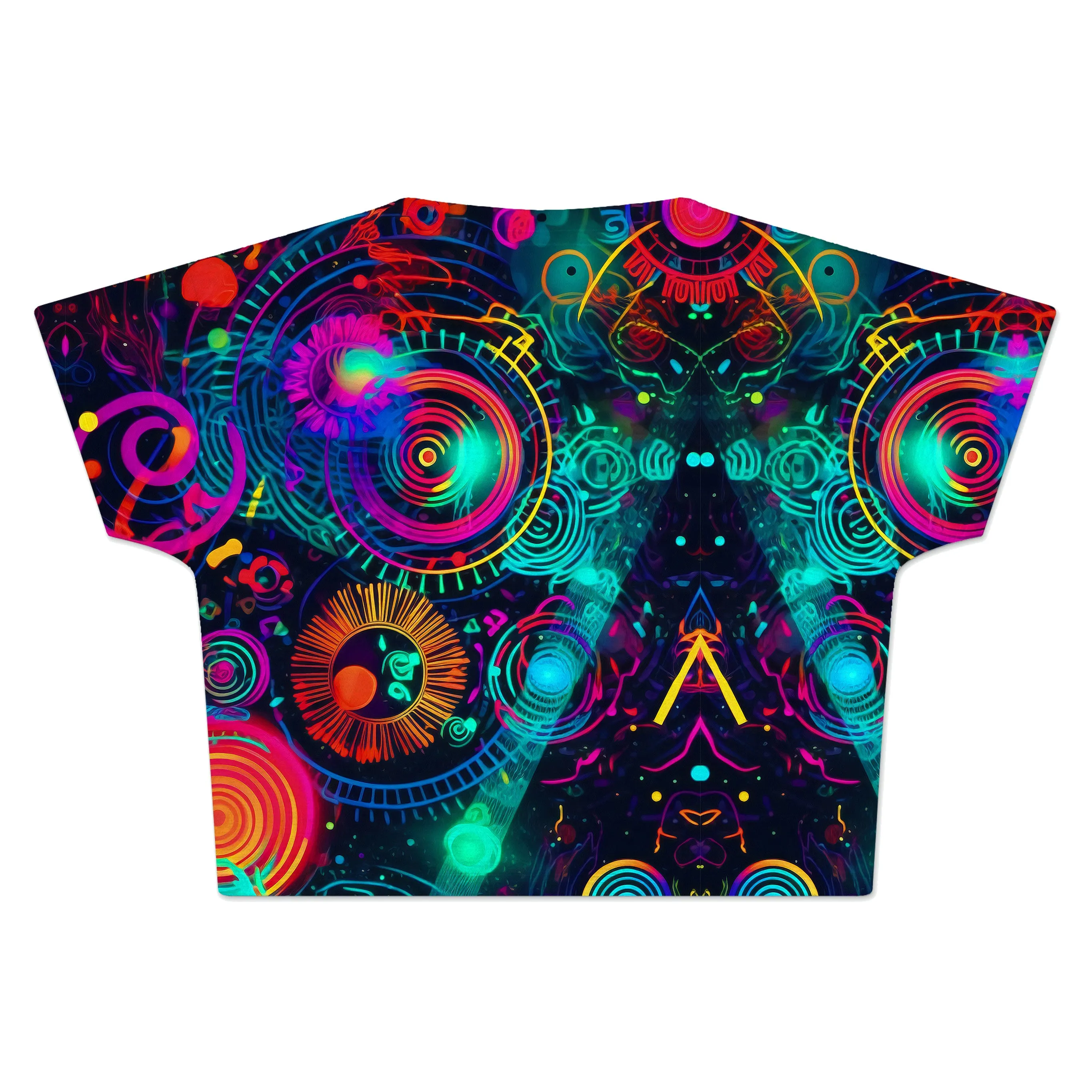 Retro Trip Crop Tee sold by iEDM product image thumbnail 2