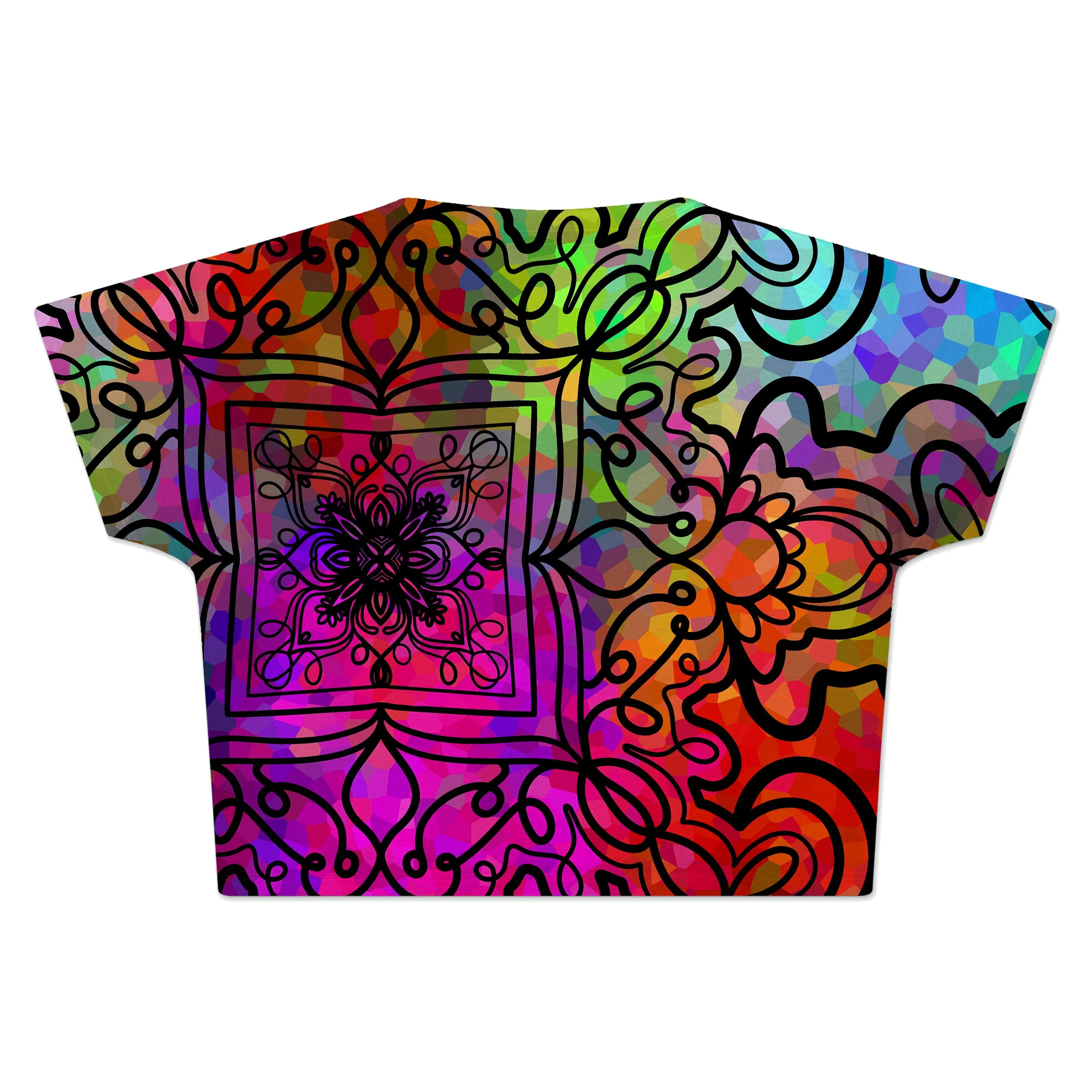 Ornate on Plasma Crop Tee sold by iEDM product image thumbnail 2