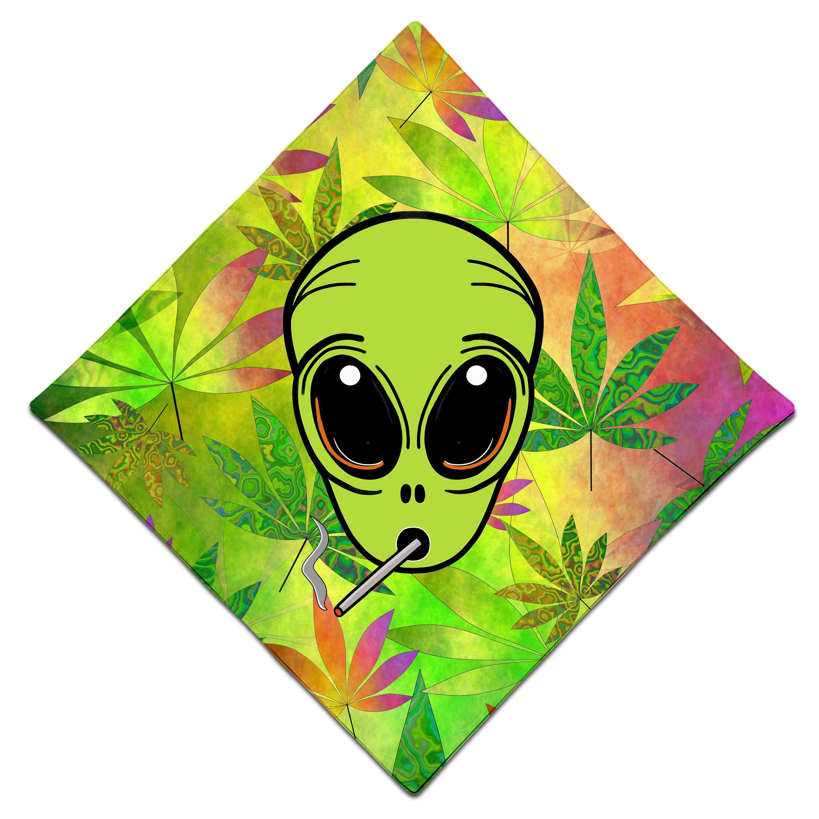 Alien Weed Bandana sold by iEDM product image thumbnail 3
