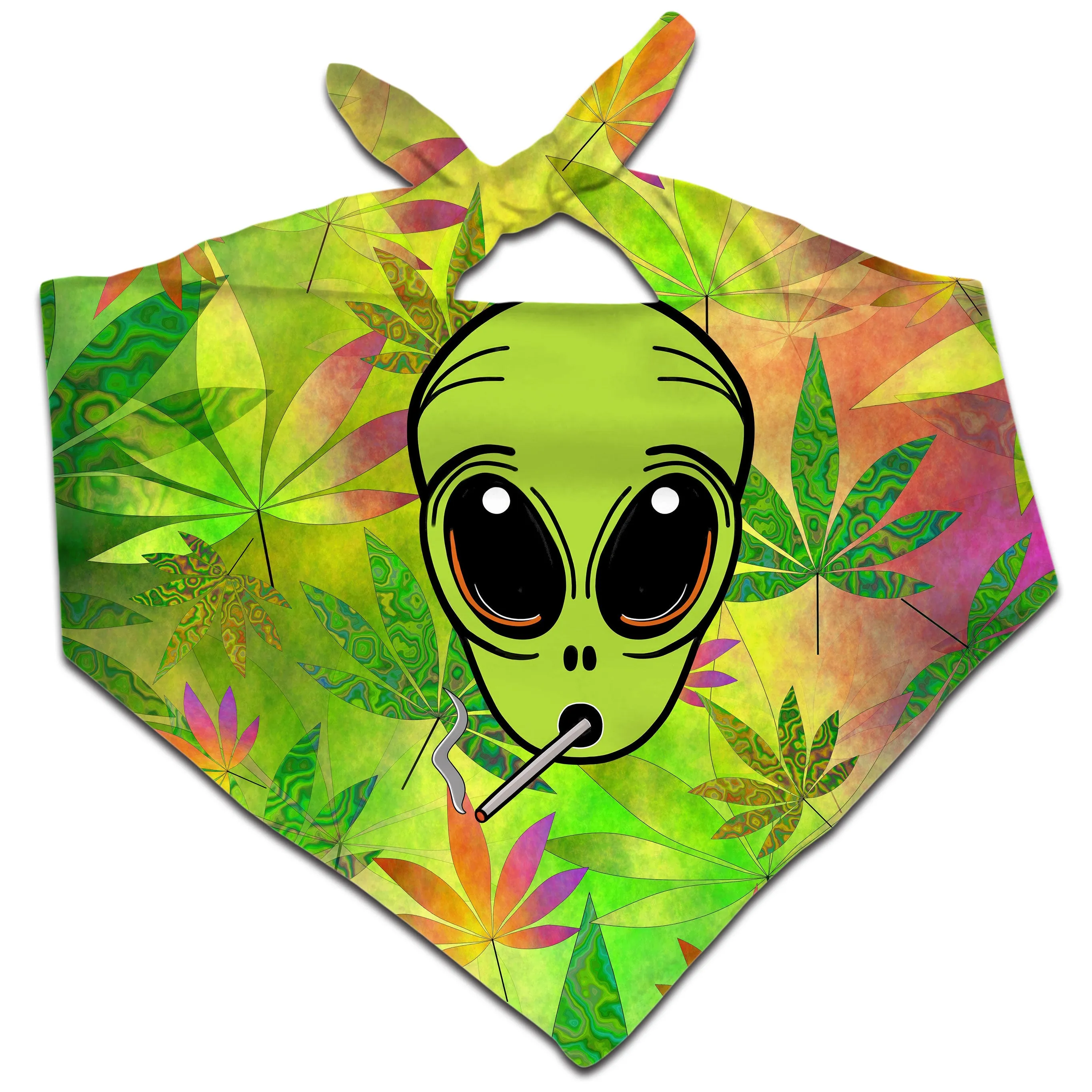 Alien Weed Bandana sold by iEDM