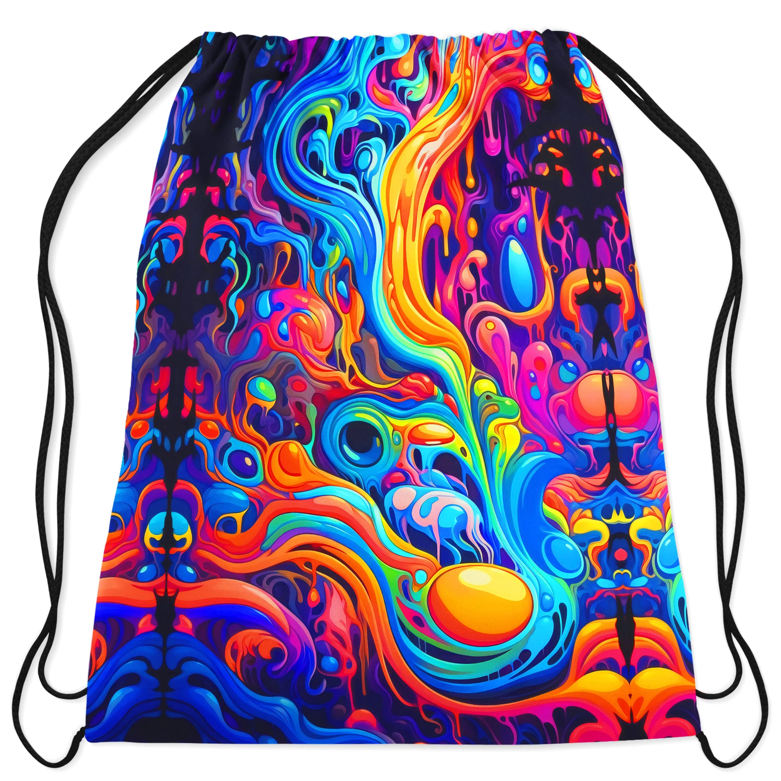 Kandi Swirl Drawstring Bag sold by iEDM