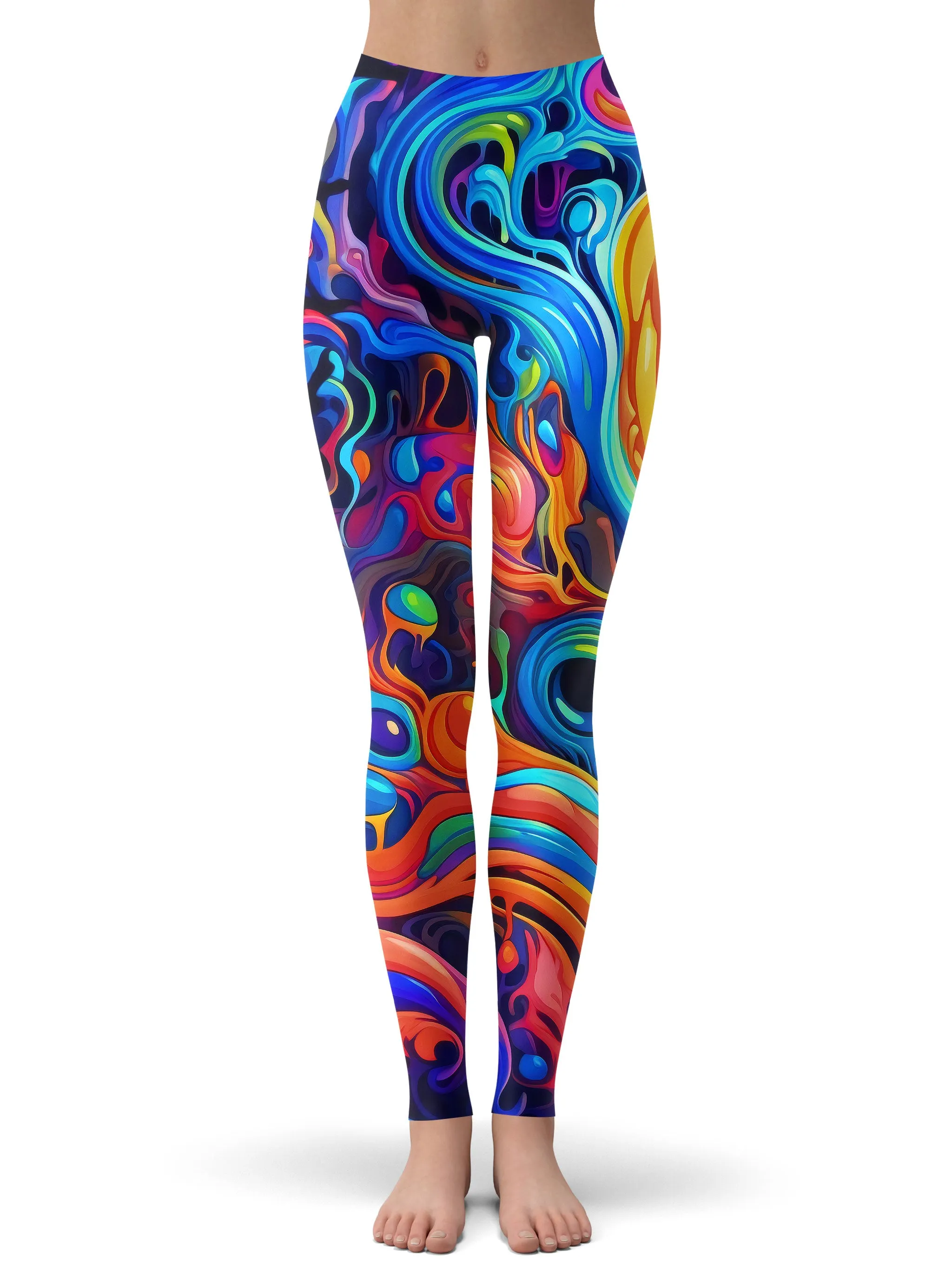 Kandi Swirl Leggings sold by iEDM