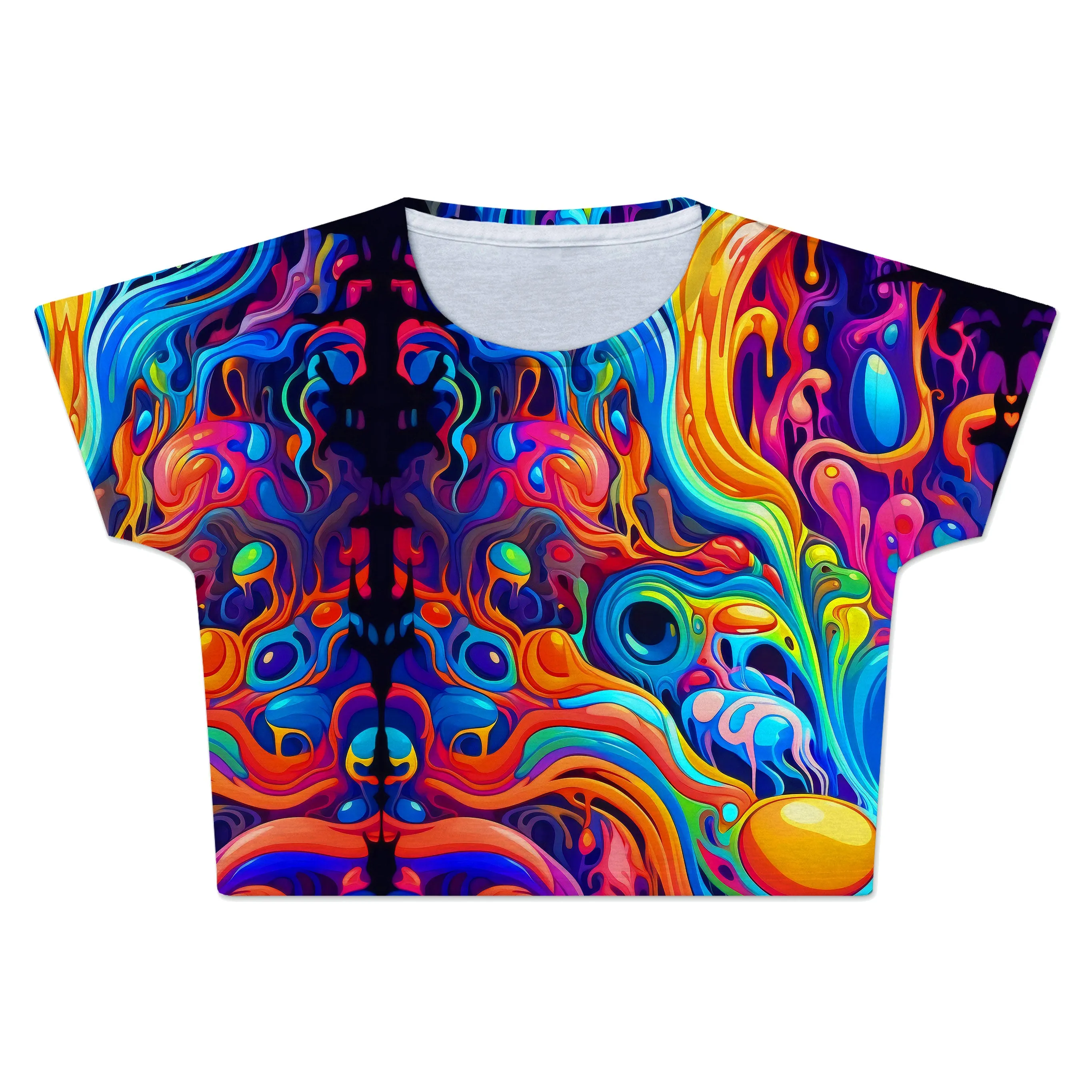 Kandi Swirl Crop Tee sold by iEDM