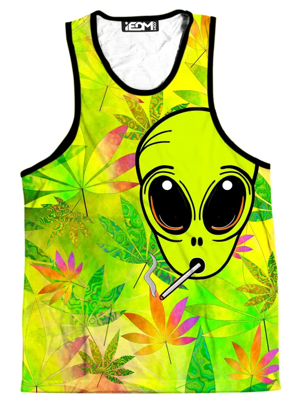 Alien Weed Men's Tank sold by iEDM
