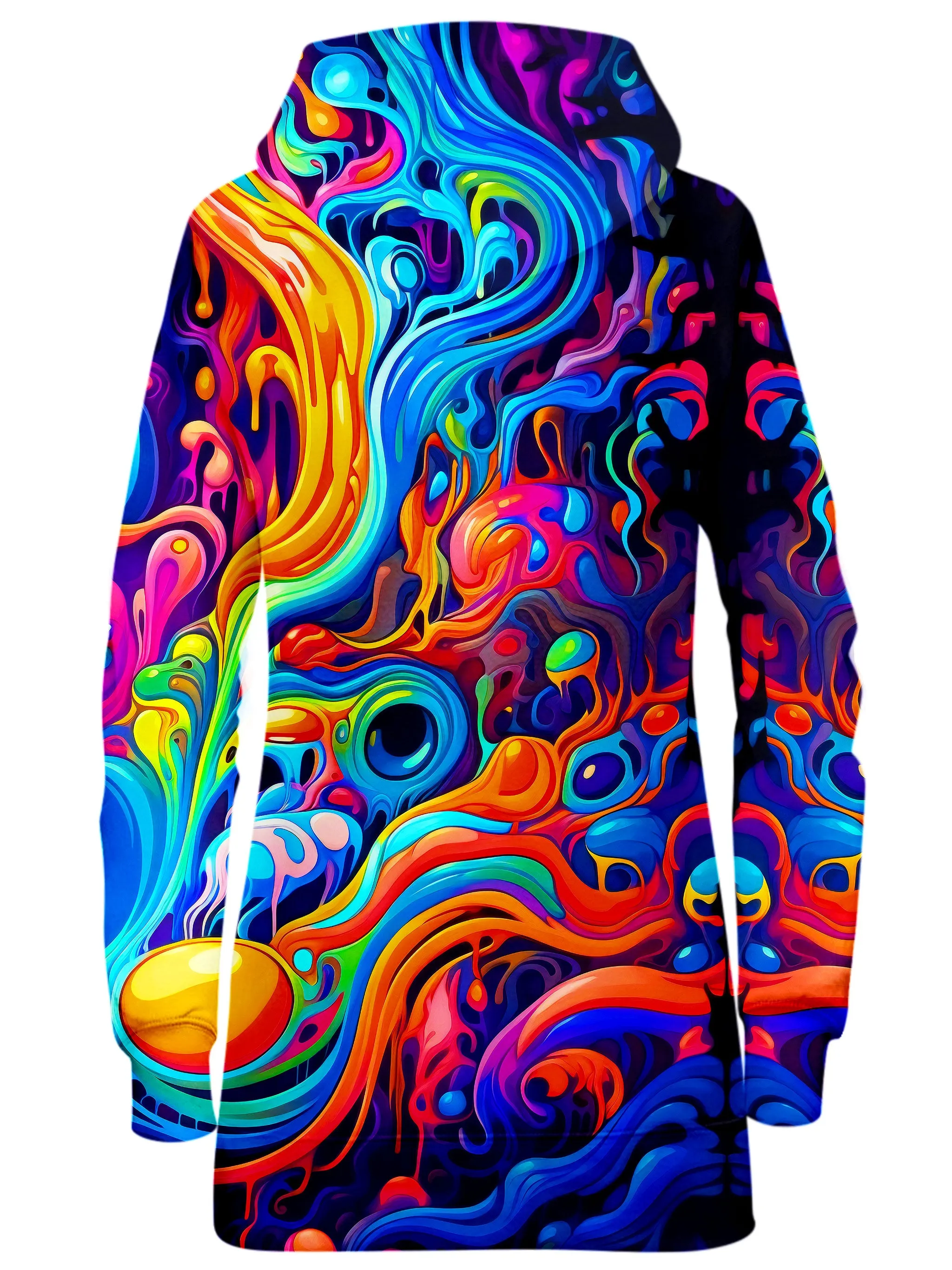 Kandi Swirl Hoodie Dress sold by iEDM product image thumbnail 2