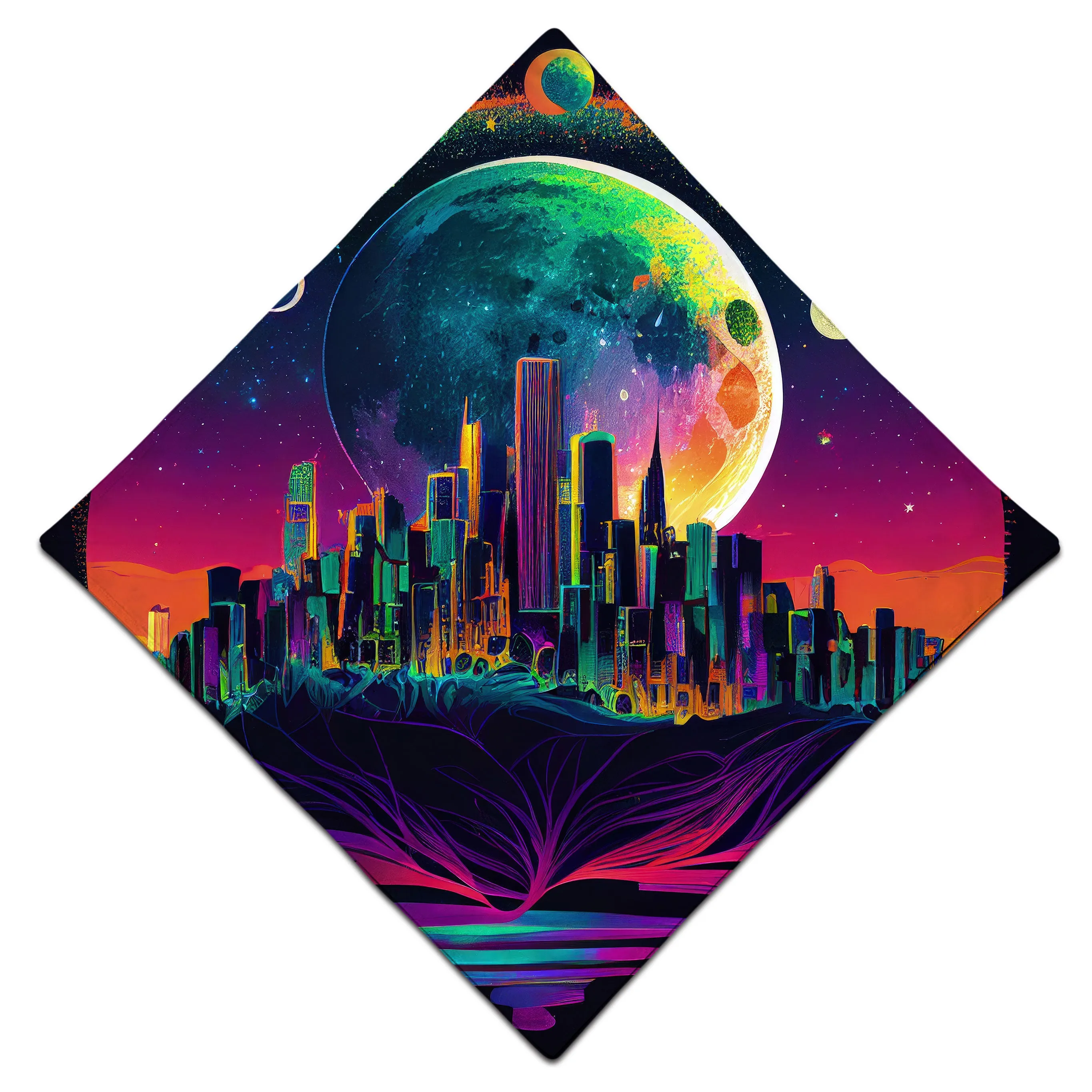 Back to Reality Bandana sold by iEDM product image thumbnail 3