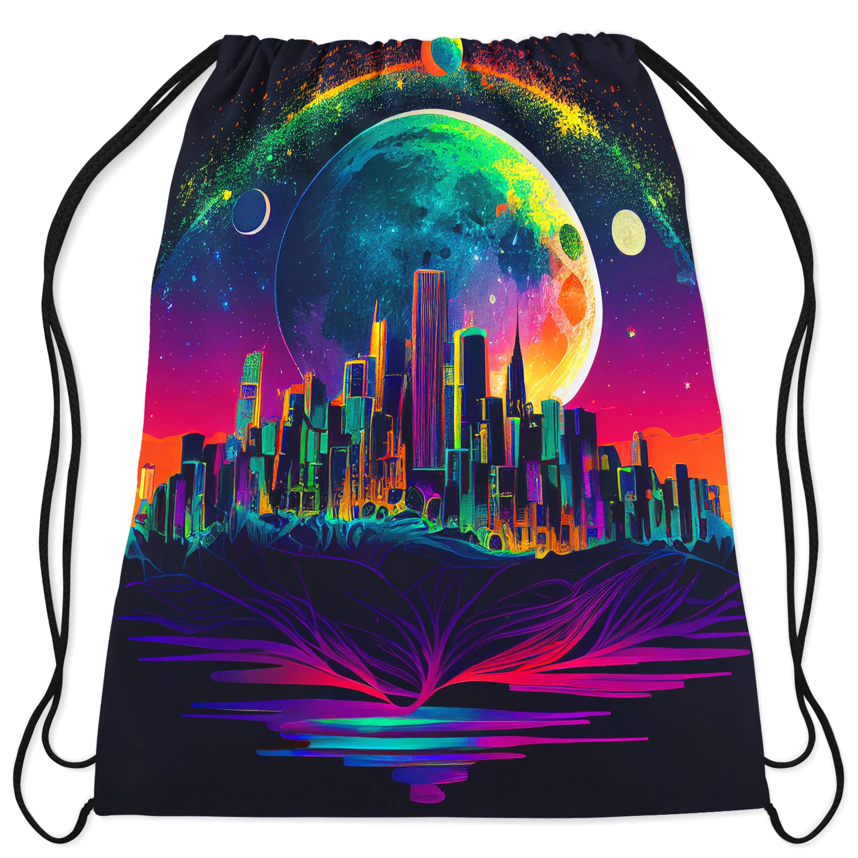 Back to Reality Drawstring Bag sold by iEDM