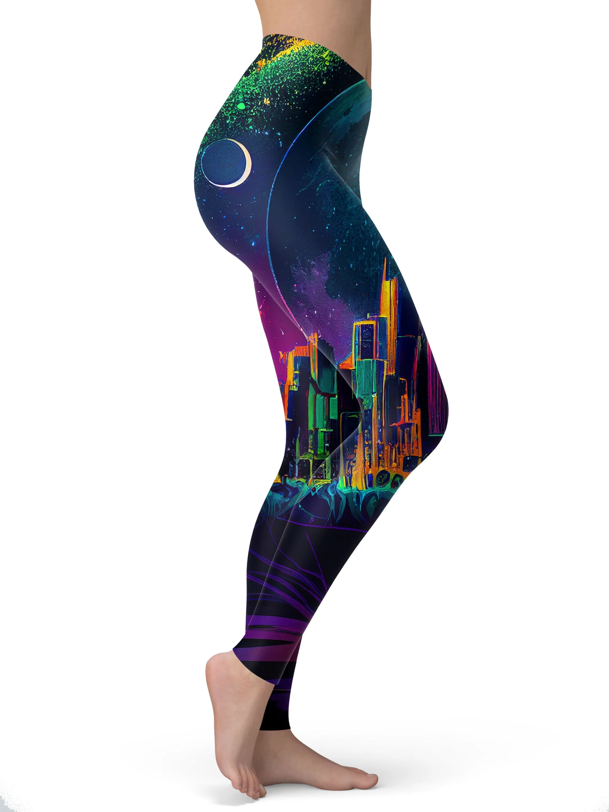 Back to Reality Leggings sold by iEDM product image thumbnail 2