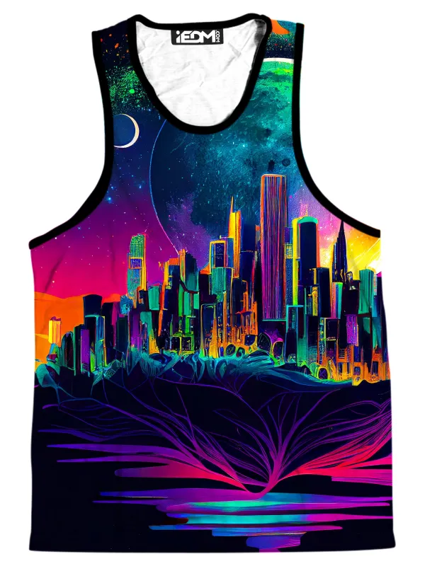 Back to Reality Men's Tank sold by iEDM