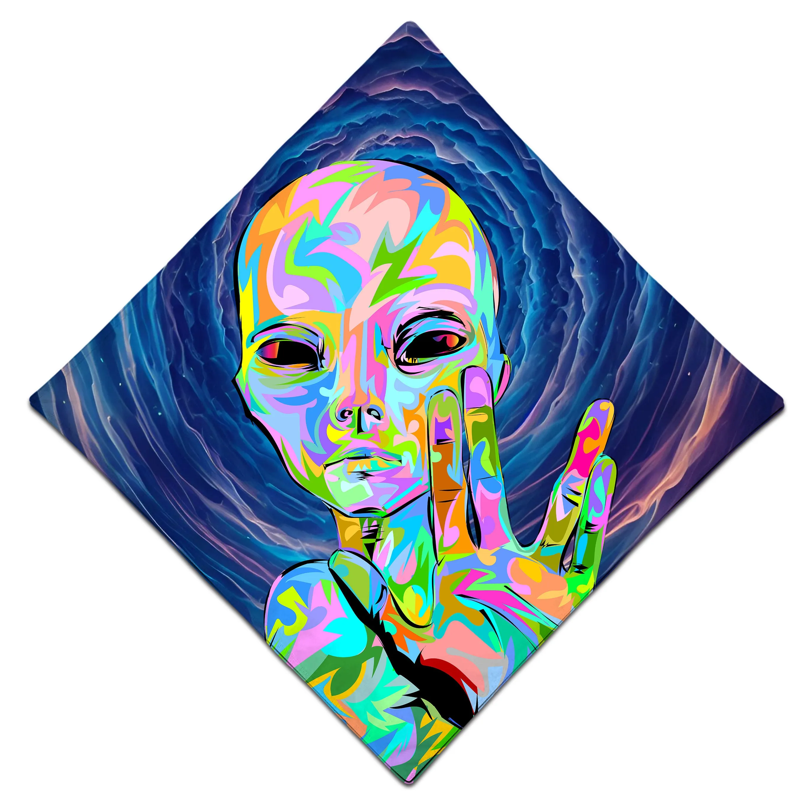 I Come in Peace Bandana sold by iEDM product image thumbnail 3