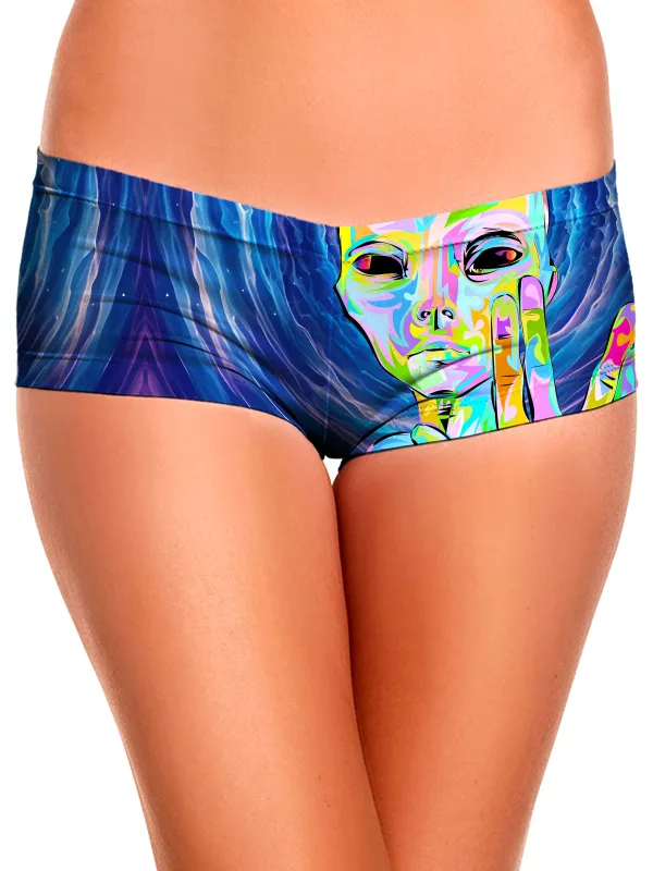 I Come in Peace Booty Shorts sold by iEDM