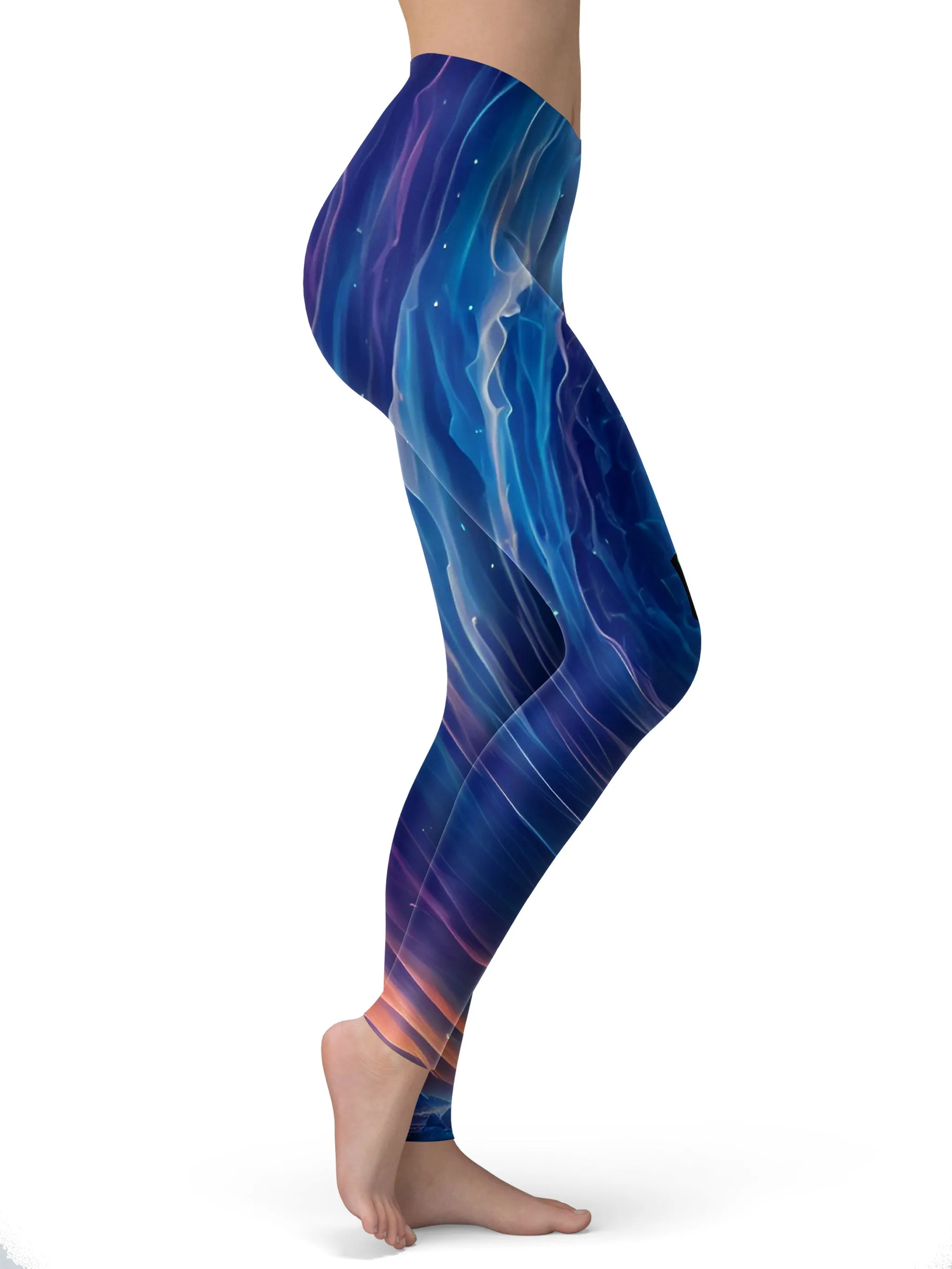 I Come in Peace Leggings sold by iEDM product image thumbnail 2