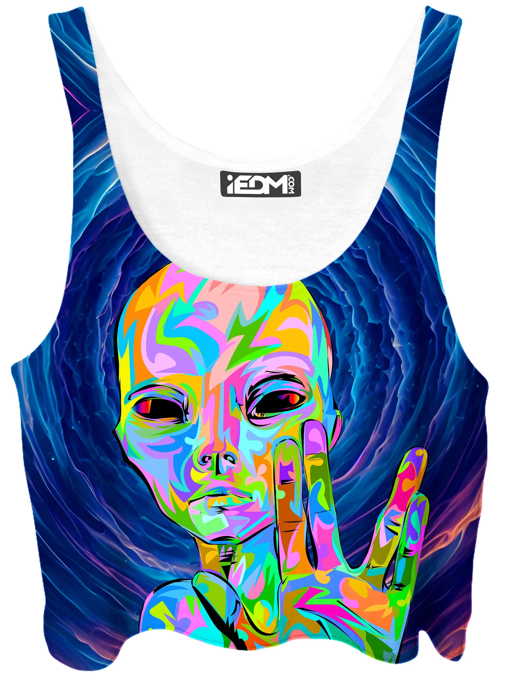 I Come in Peace Crop Top sold by iEDM
