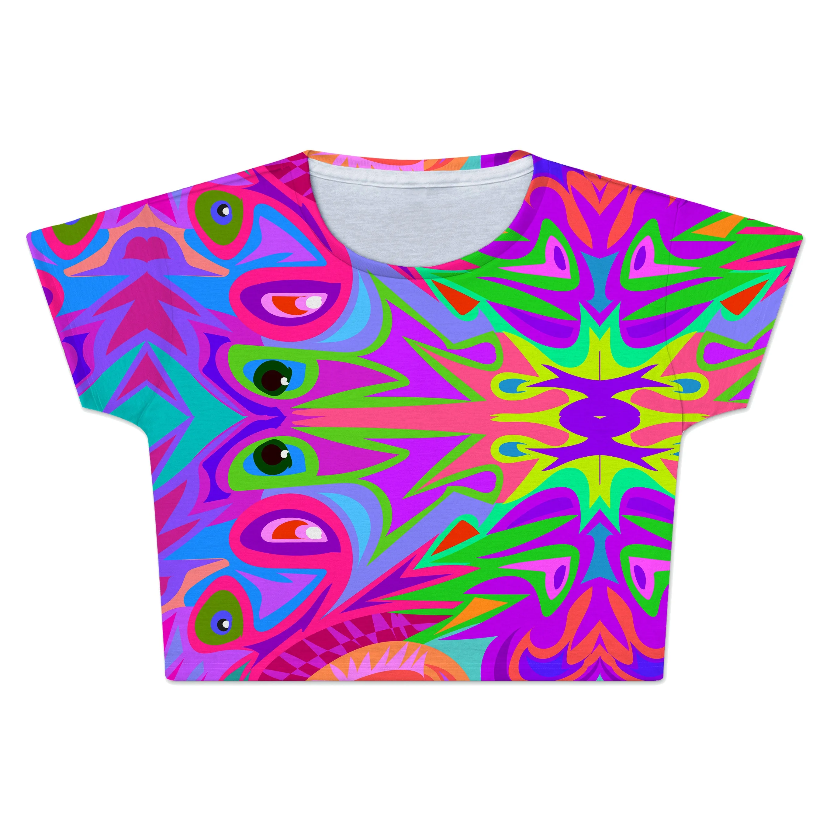 Enter the Matrix Crop Tee sold by iEDM