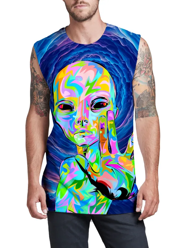 I Come in Peace Men's Muscle Tank sold by iEDM