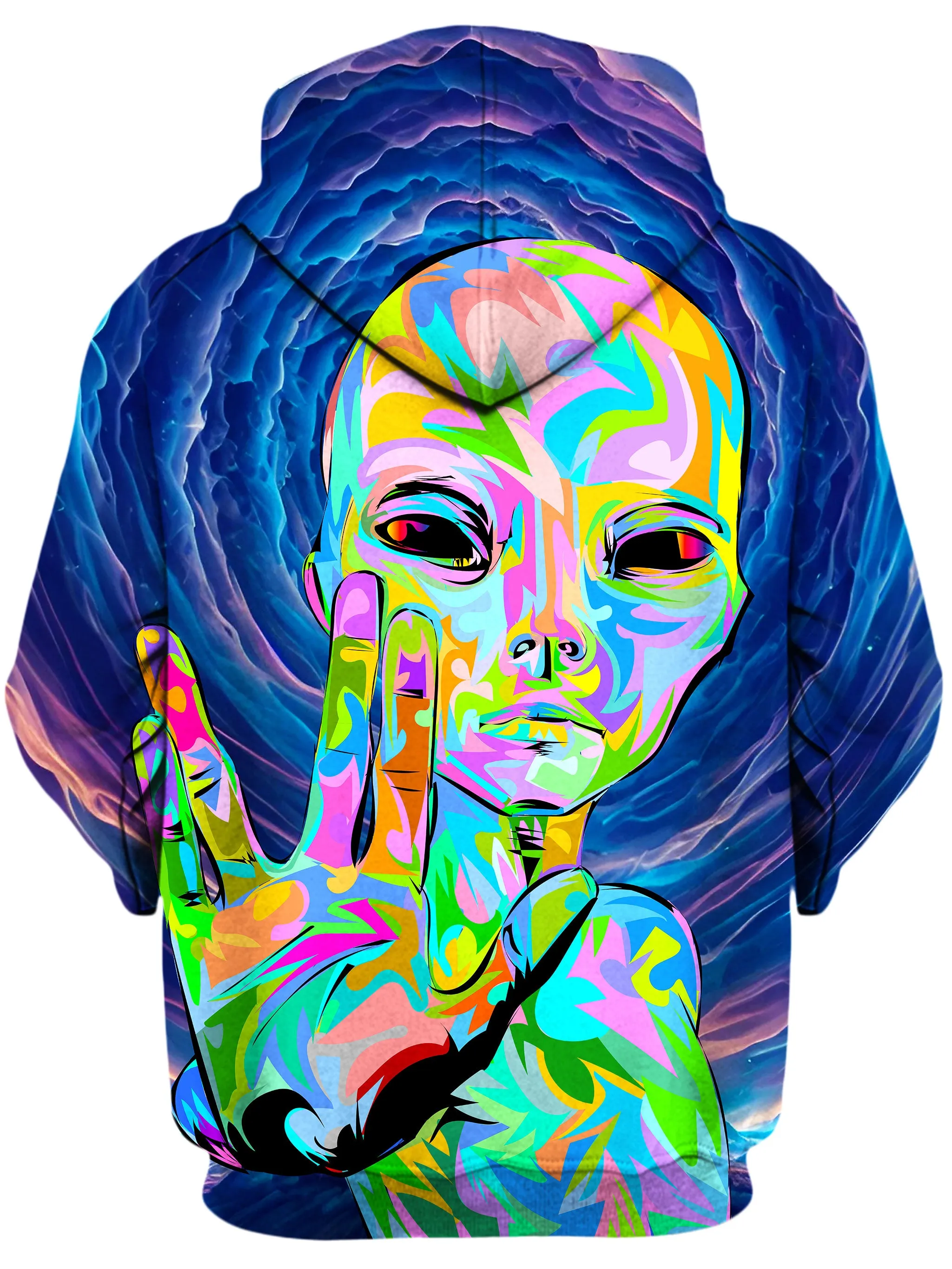 I Come in Peace Unisex Hoodie sold by iEDM product image thumbnail 2