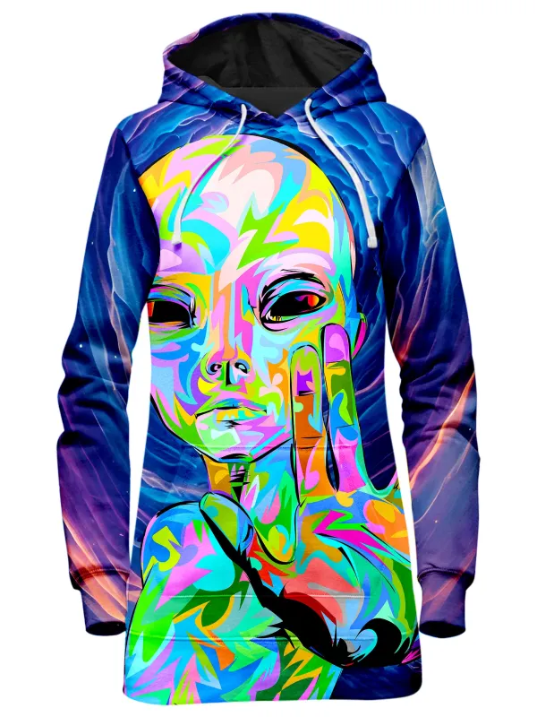 I Come in Peace Hoodie Dress sold by iEDM