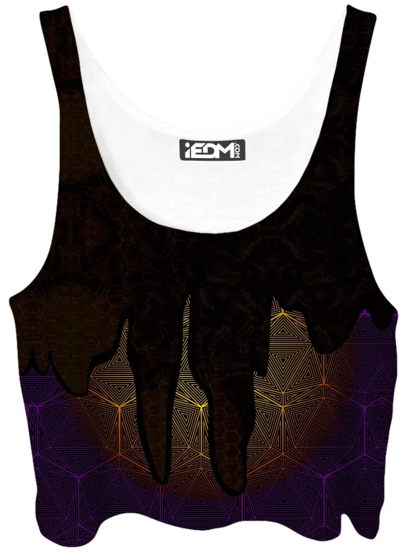Hallucinations Golden Honey Crop Top sold by iEDM